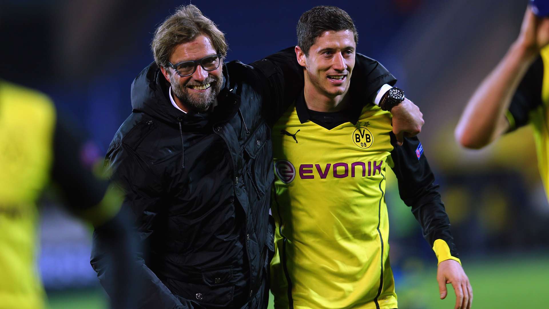 Robert Lewandowski Jürgen Klopp Boussia Dortmund