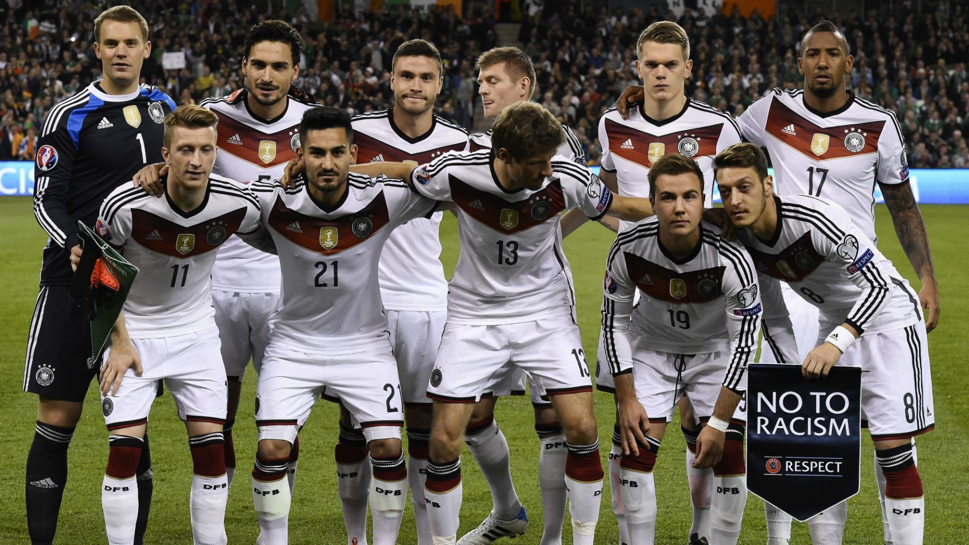 Germany Team Ireland Germany European Qualifiers 08102015