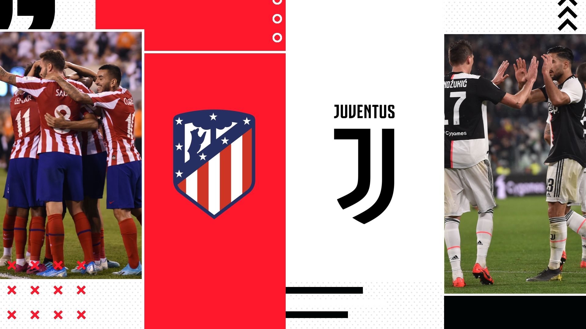 Atletico Madrid-Juventus tv streaming
