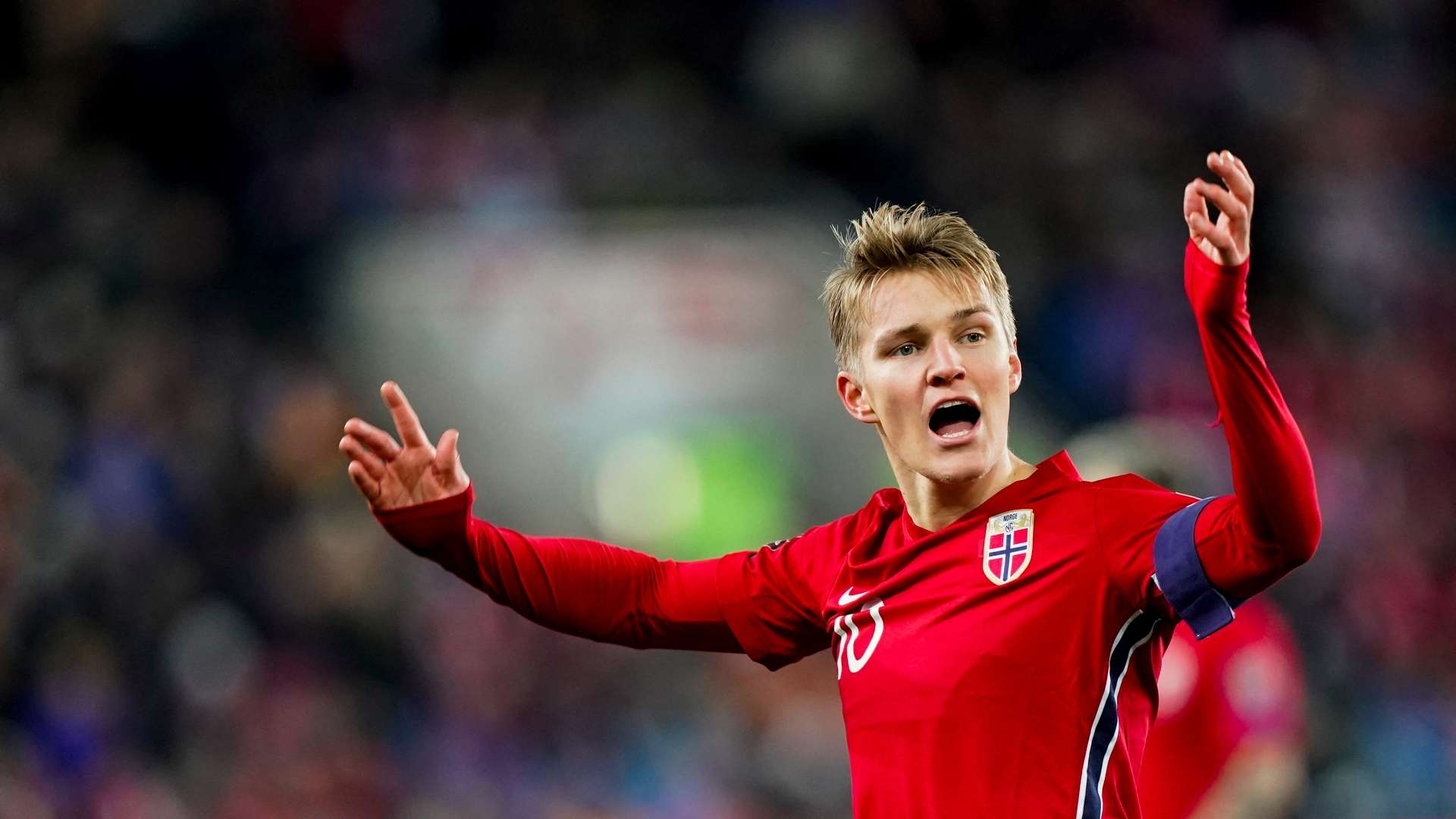 Odegaard con Noruega