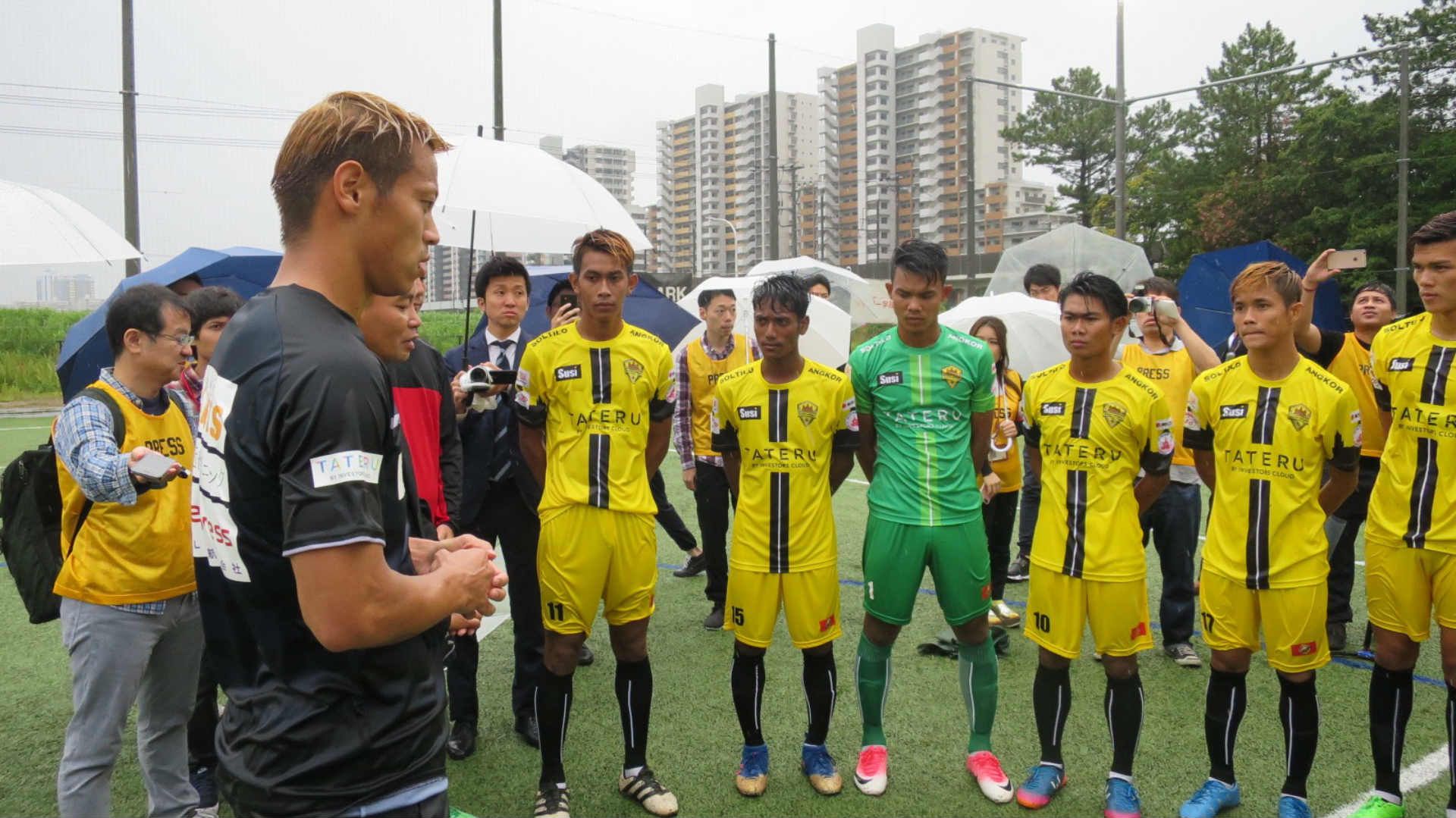 【希少】ソルティーロ・アンコールFC ユニフォーム 本田圭佑 カンボジア L 希少】ソルティーロ・アンコールFC ユニフォーム 本田圭佑