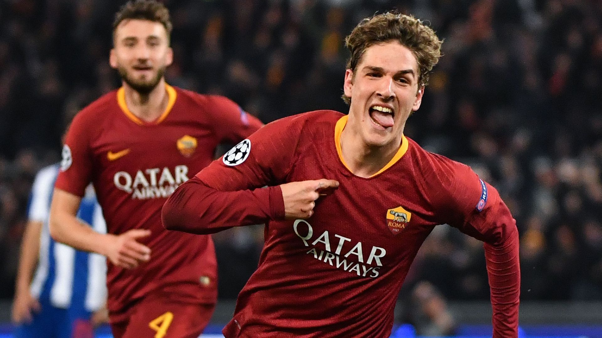 Nicolo Zaniolo Roma Porto UCL 02122019