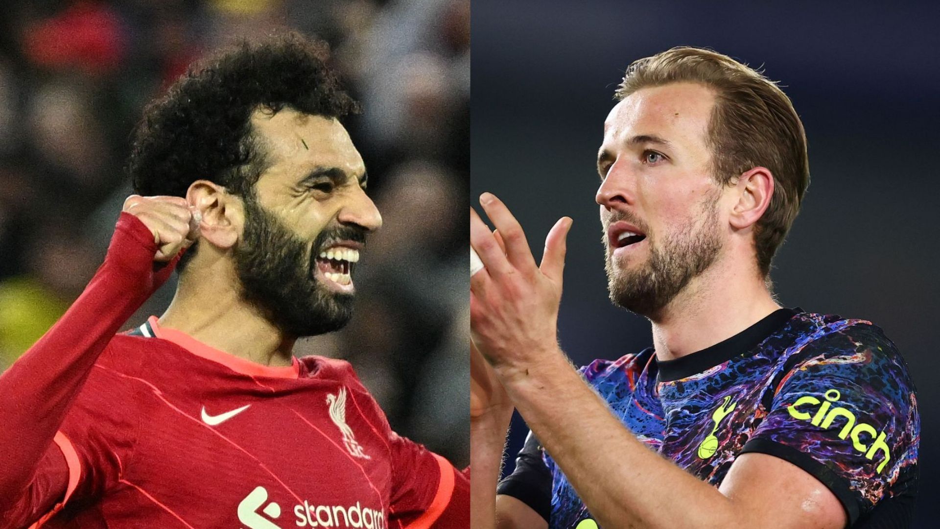 Mohamed Salah Liverpool Harry Kane Tottenham