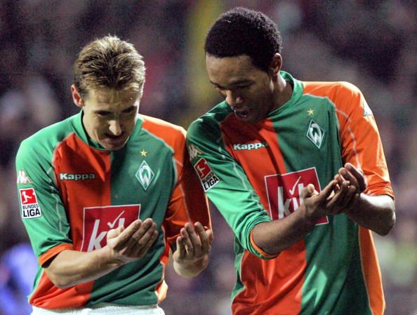 Miroslav Klose Werder Bremen Naldo 2005