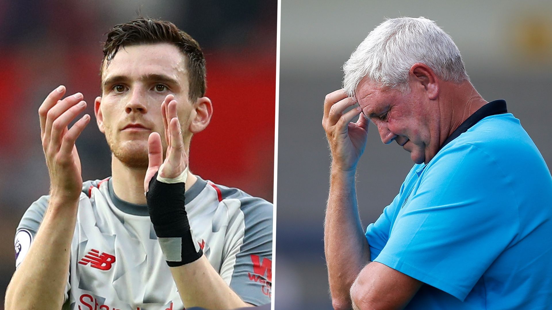 Andy Robertson, Steve Bruce