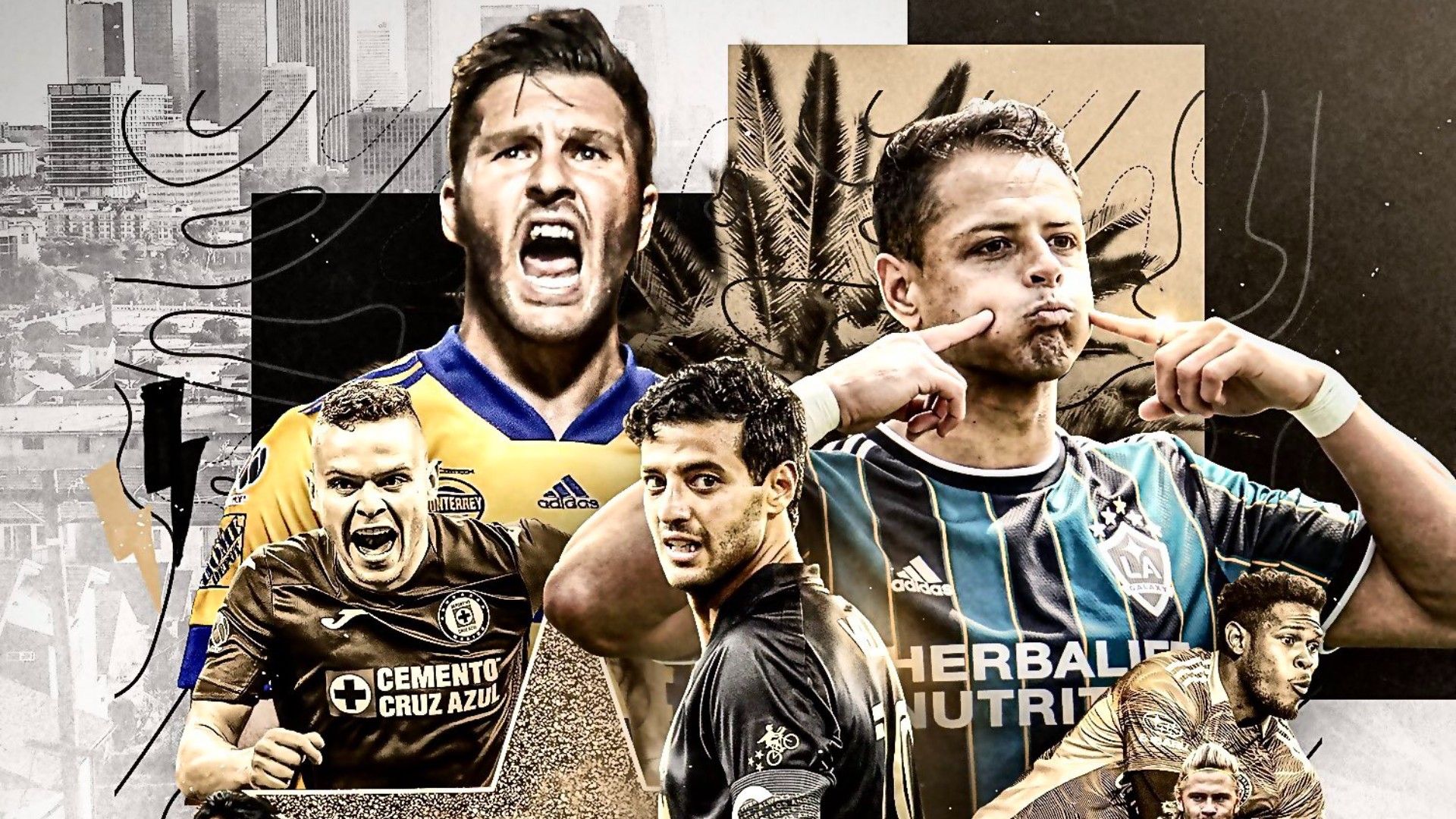 MLS vs Liga MX Gignac Chicharito Vela Jonathan Rodríguez