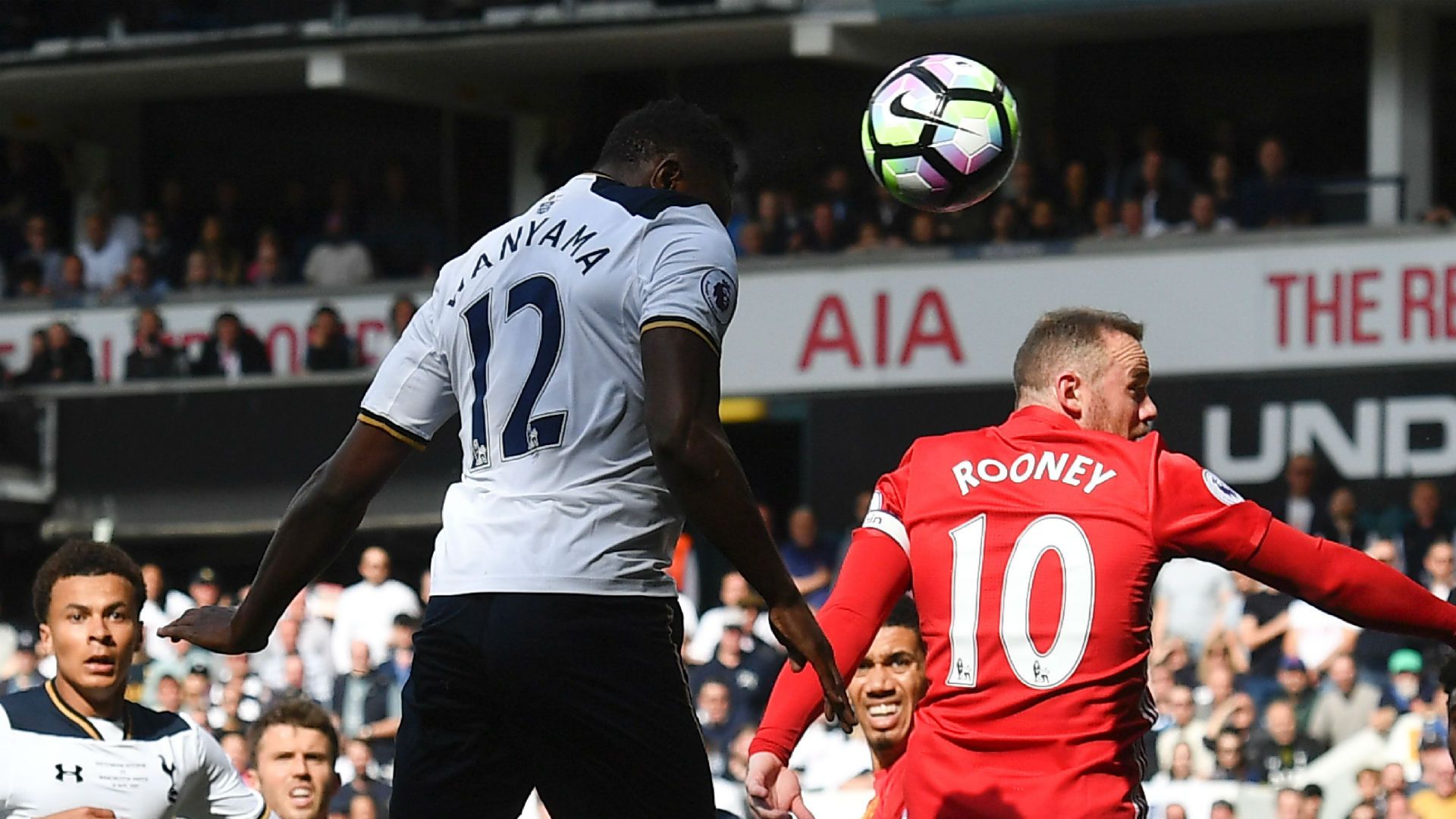 Victor Wanyama Tottenham v Man United