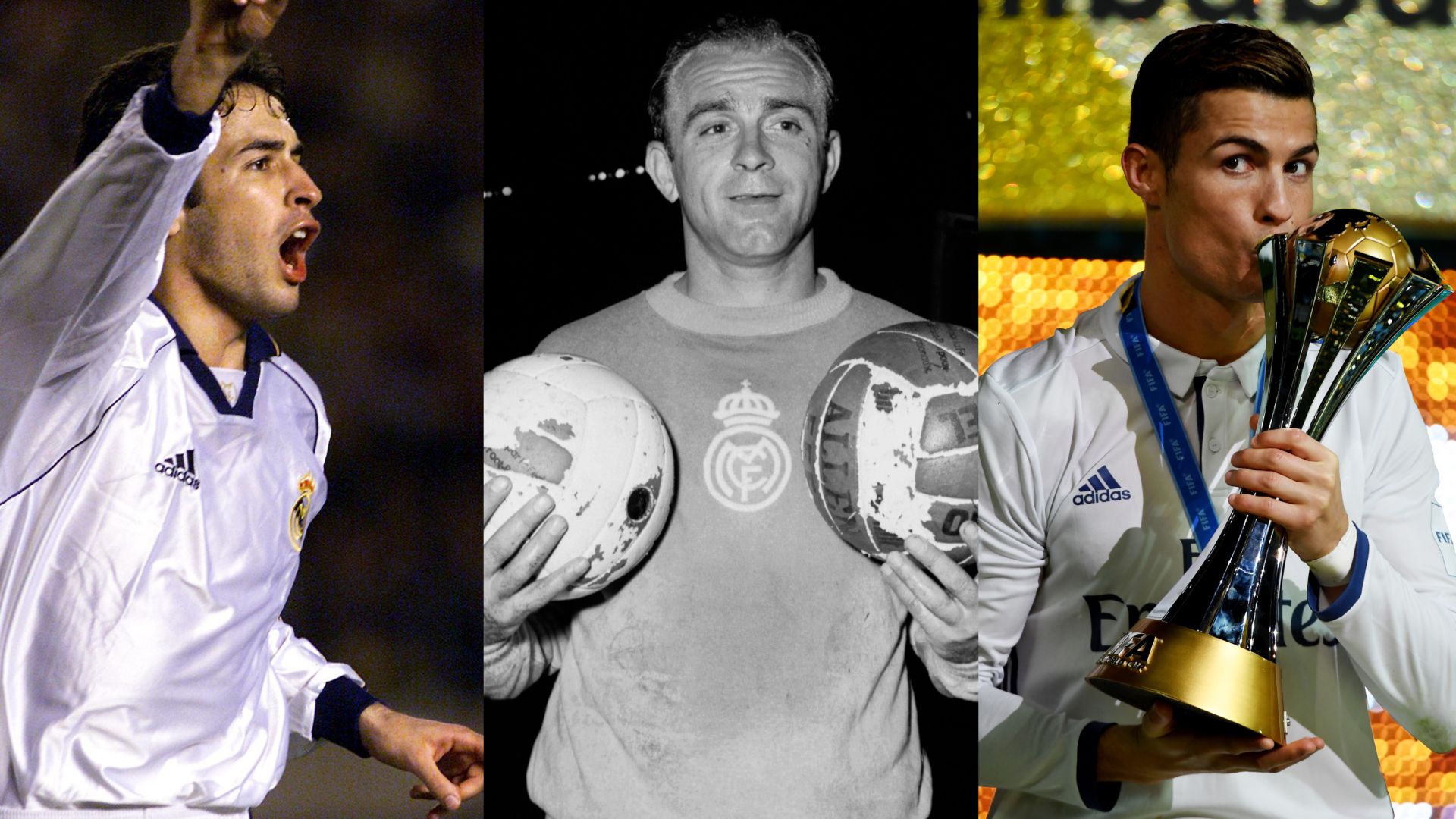 Raúl Di Stéfano Cristiano Ronaldo Mundial de Clubes