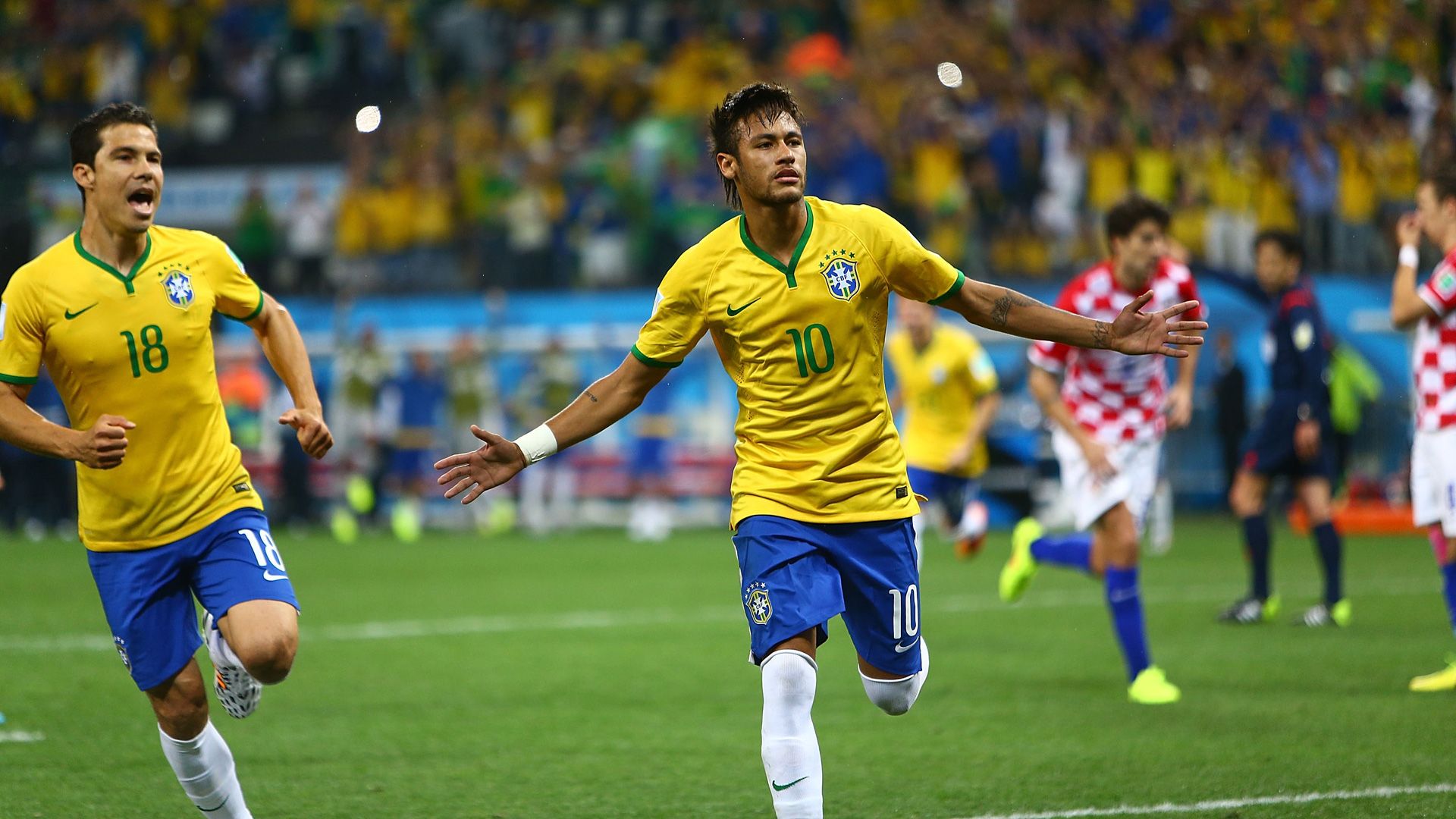 World Cup opening game 2014 Brazil Croatia