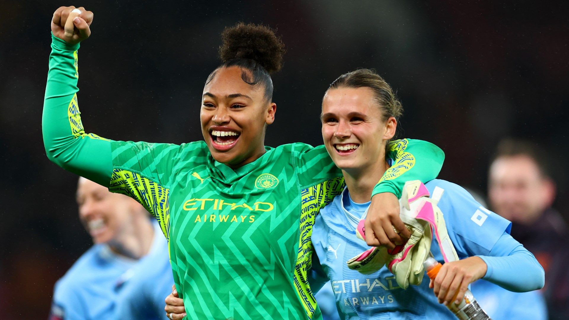 Khiara Keating Kerstin Casparij Man City Women 2023-24