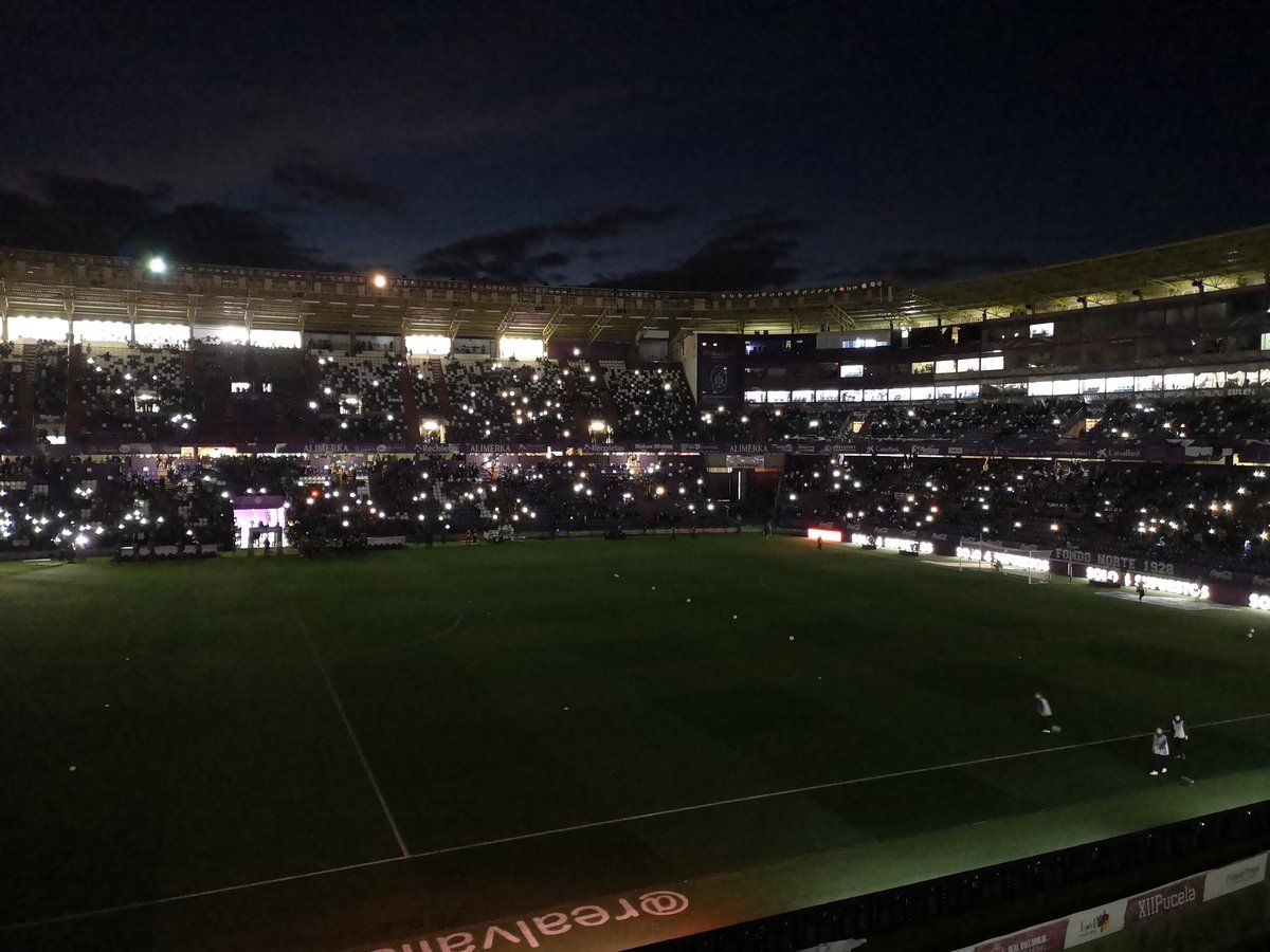 Valladolid Real Madrid sin luz