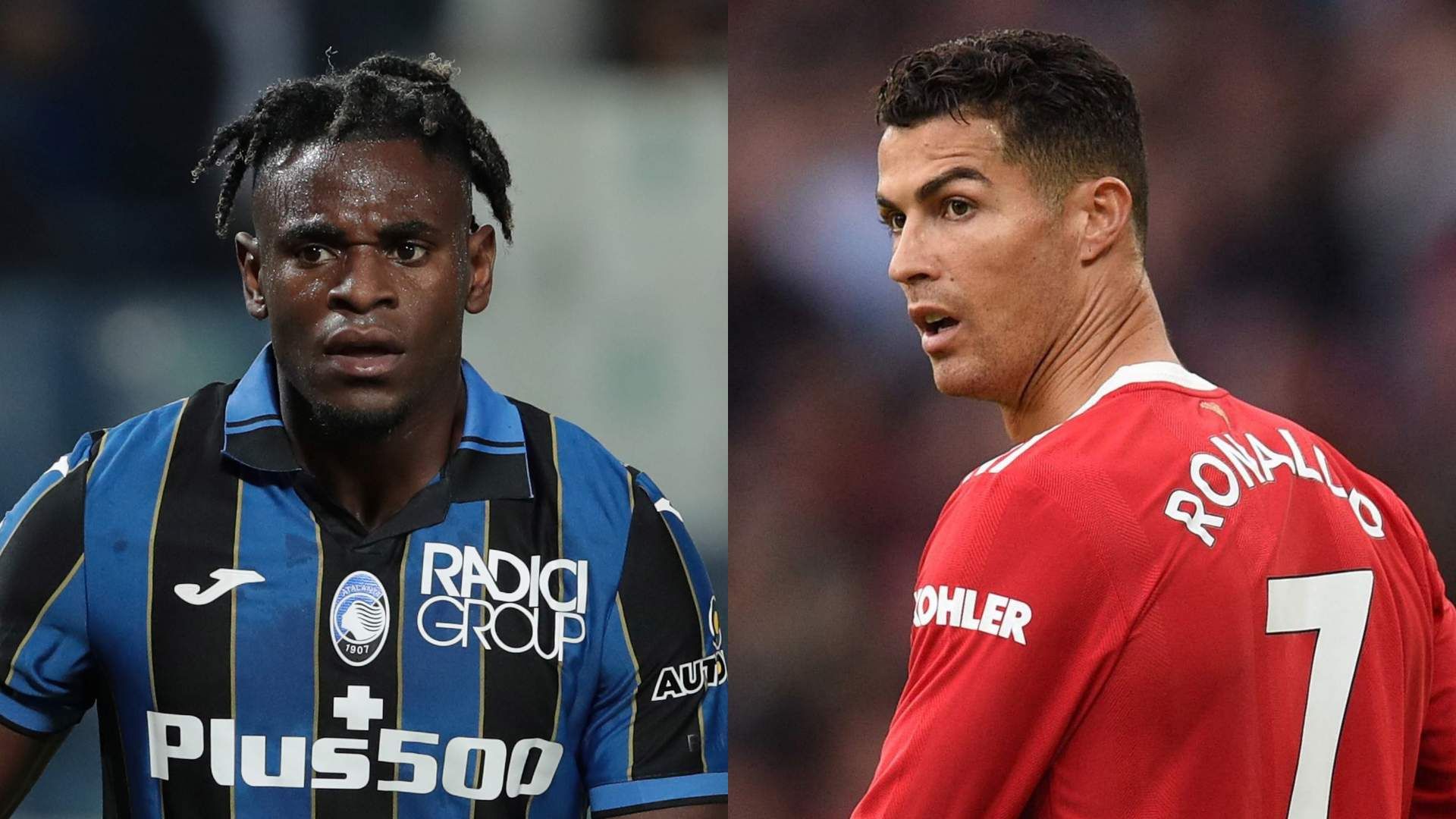 Duvan Zapata Atalanta Cristiano Ronaldo Manchester United