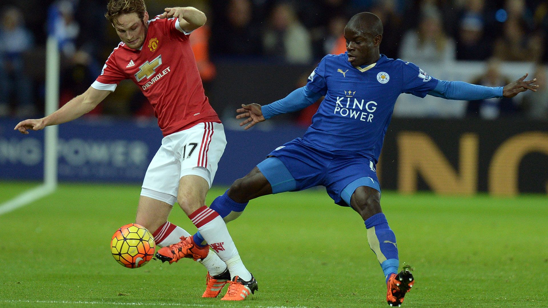 N'Golo Kante Leicester City Manchester United