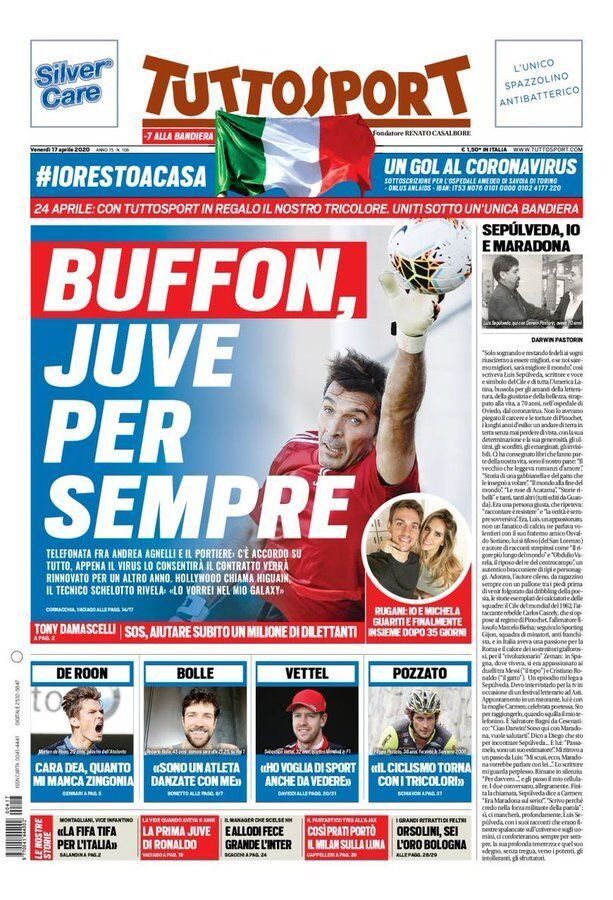 17 April Tuttosport