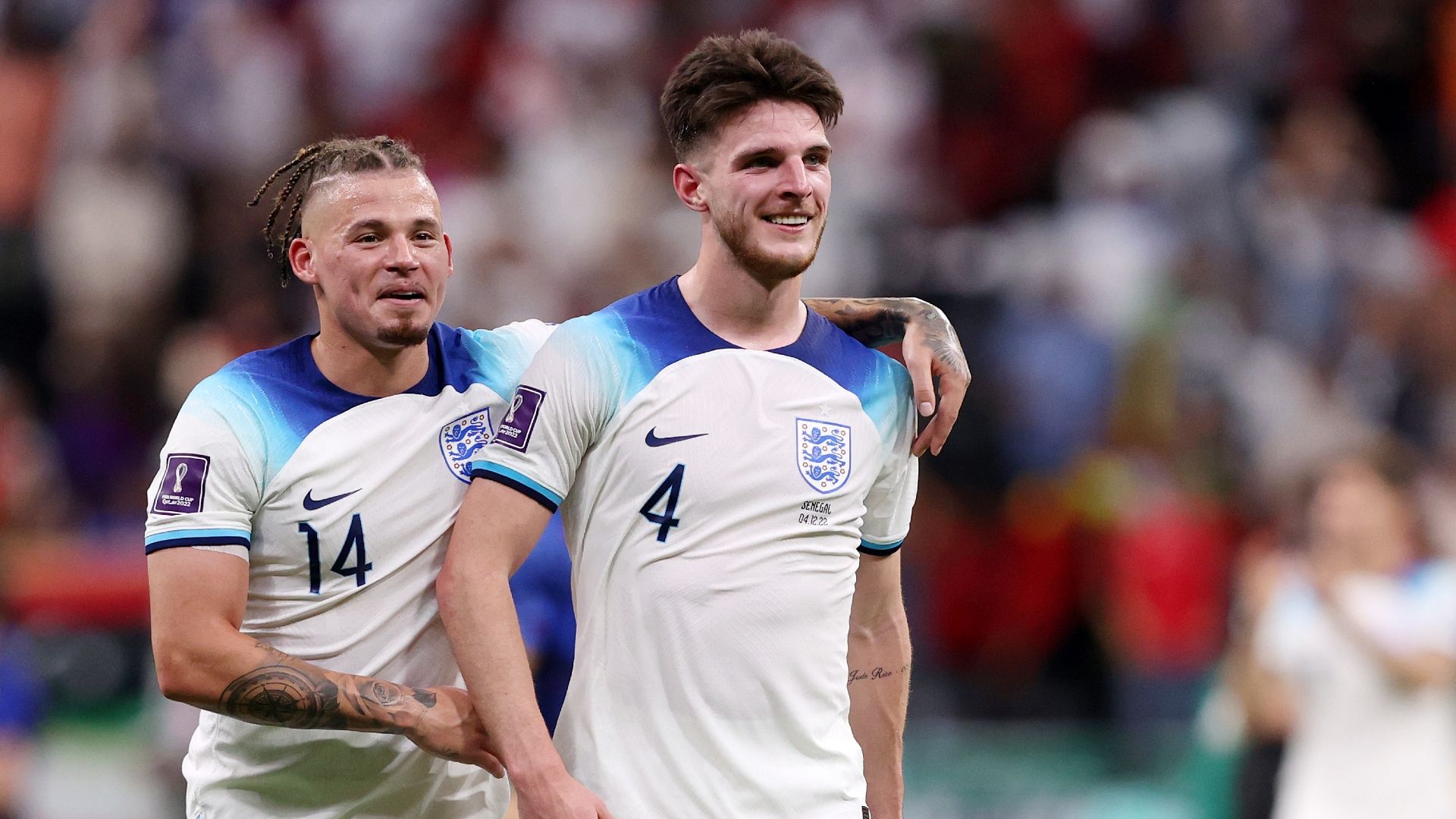 Kalvin Phillips Declan Rice England World Cup 2022
