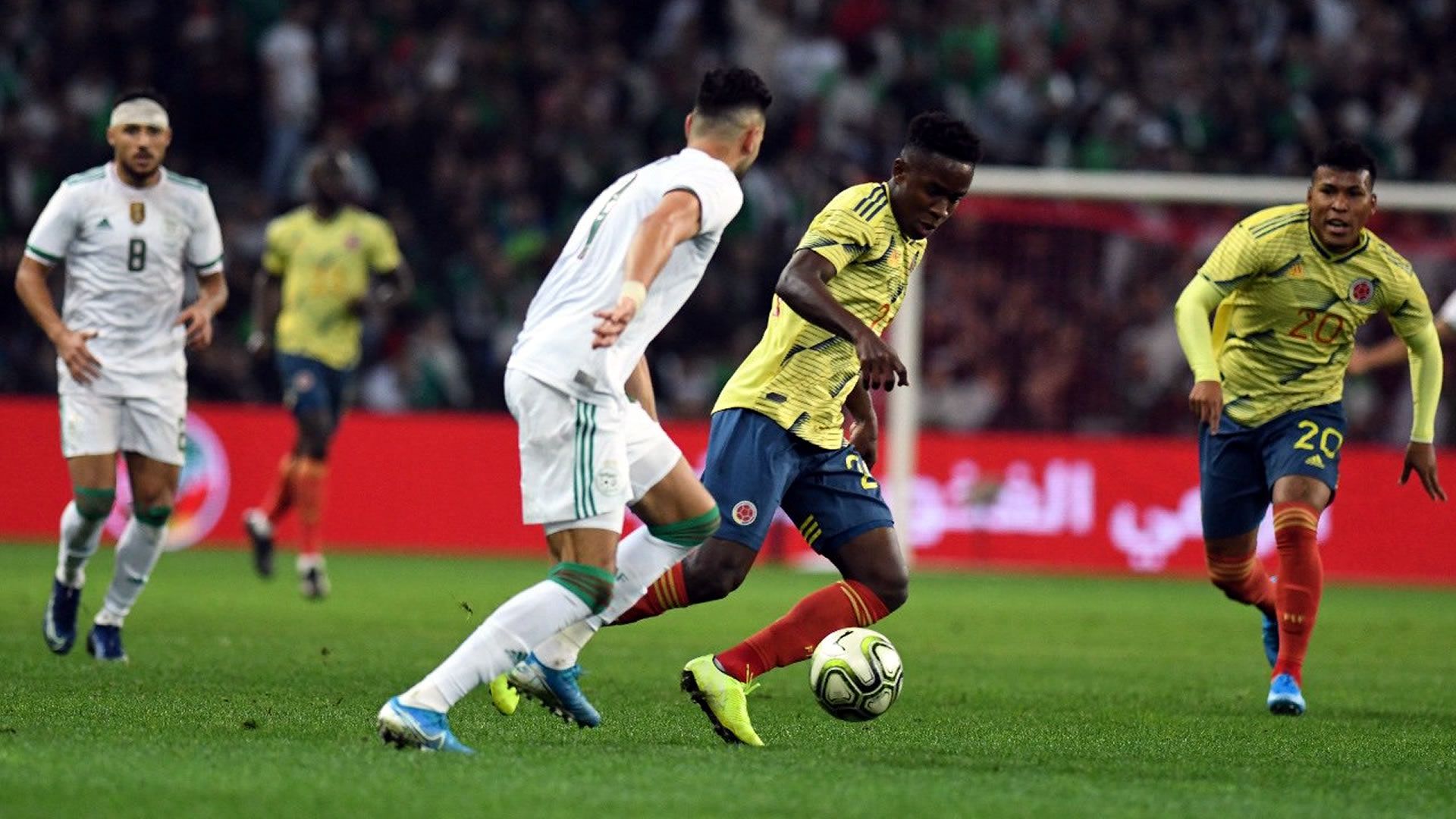 Luis Sinisterra Roger Martínez Colombia Argelia 2019