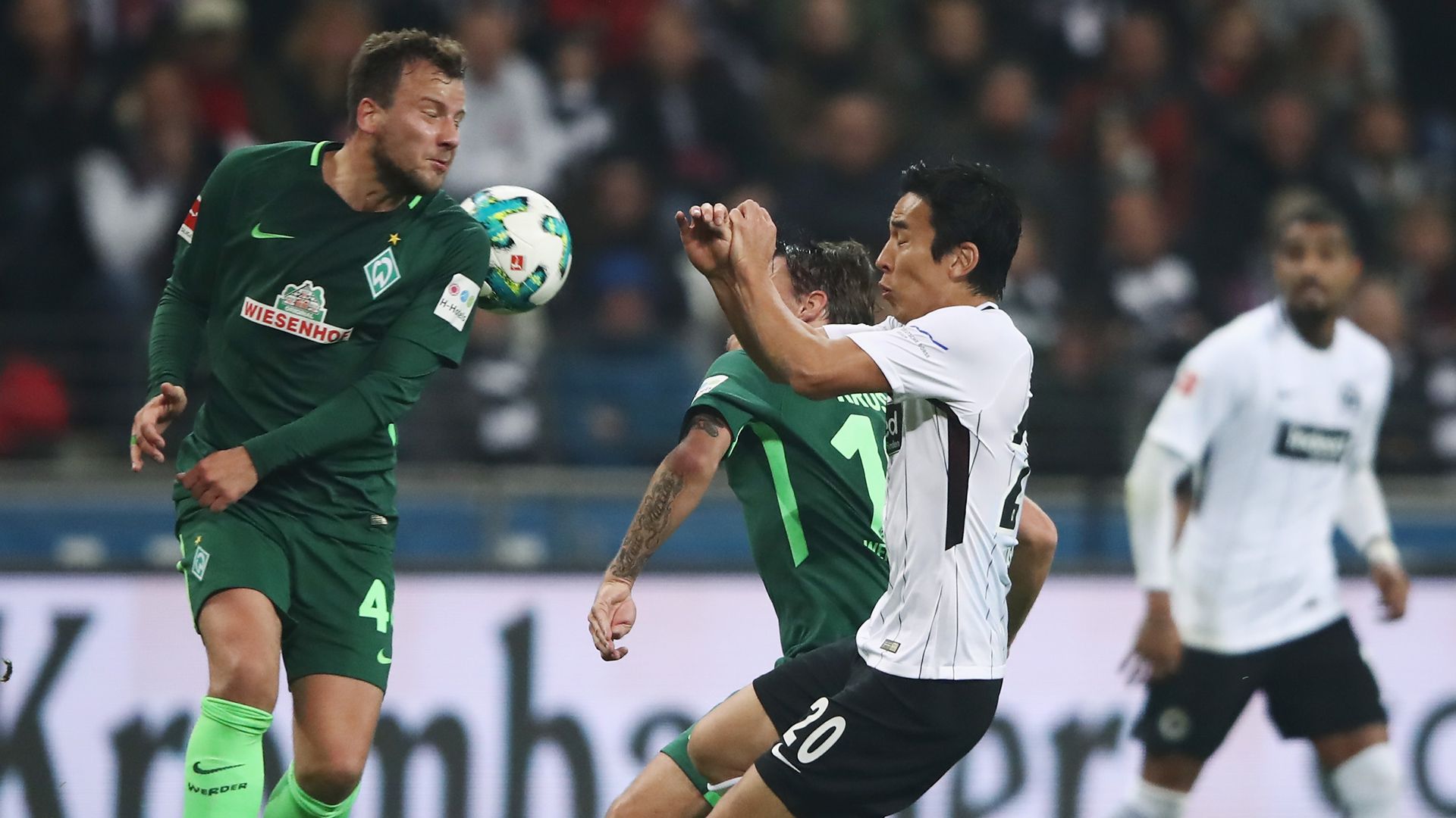 Werder Bremen Eintracht Frankfurt Bundesliga 03112017