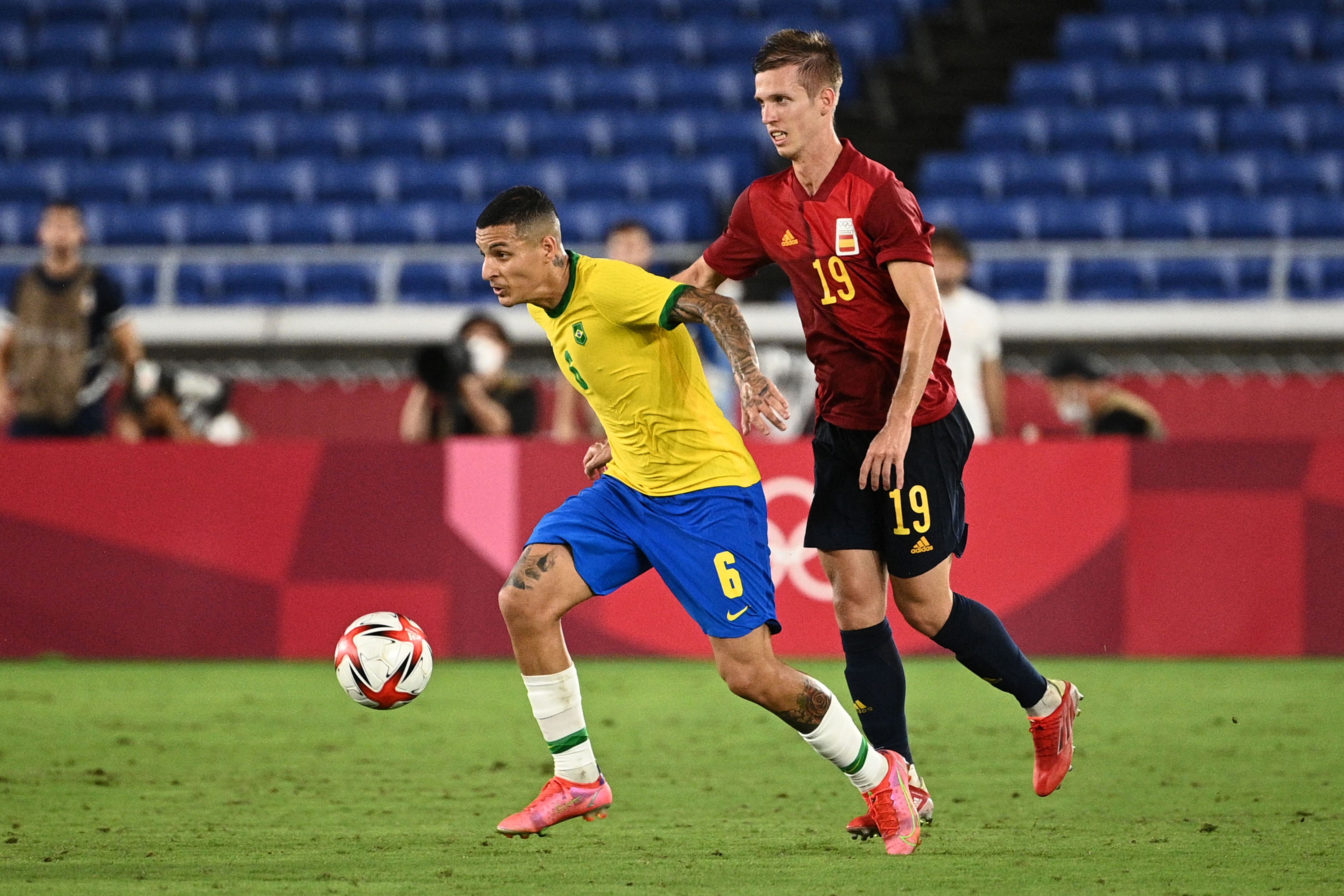 Guilherme Arana Dani Olmo Brazil Spain