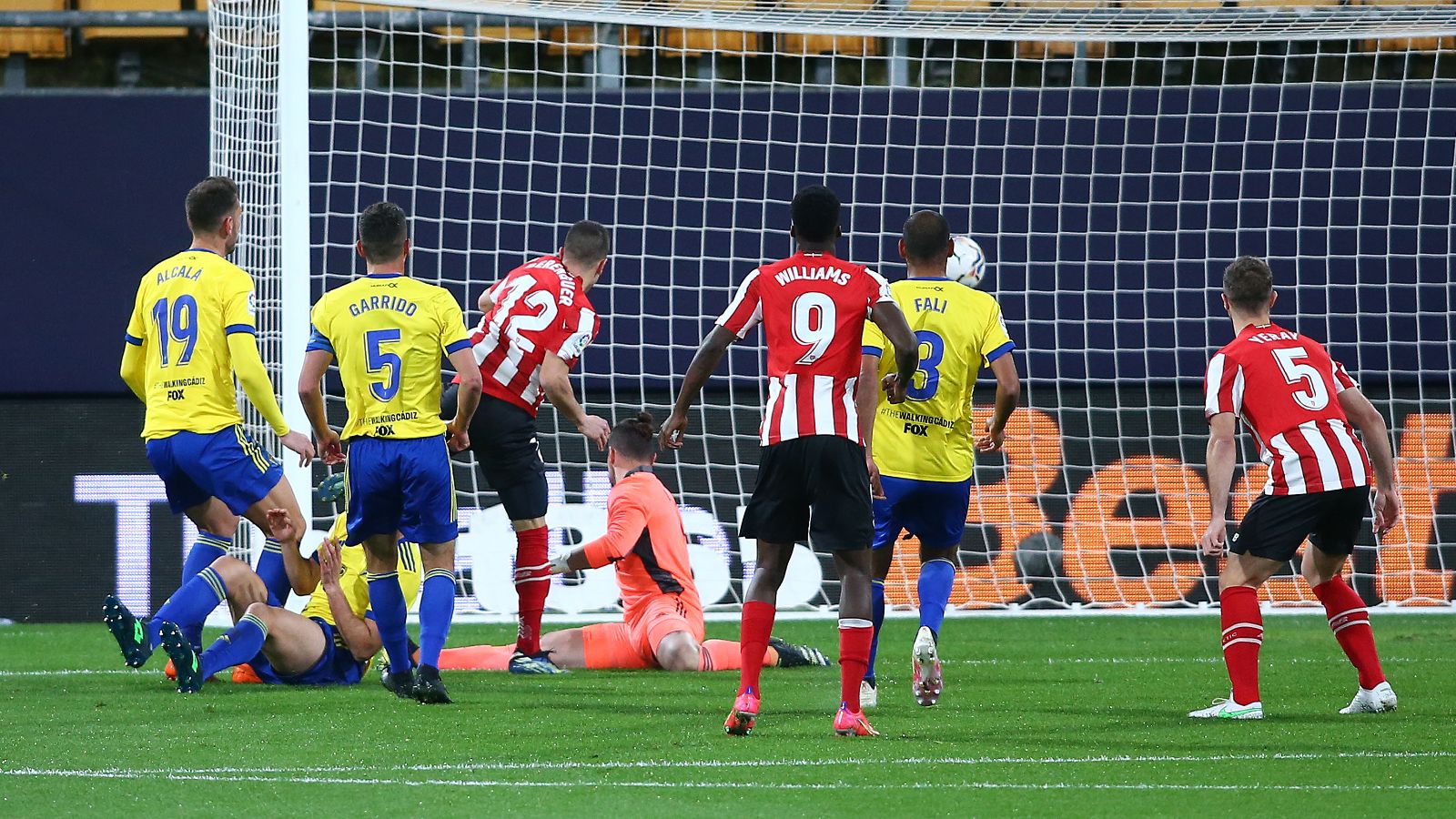 Berenguer, Cádiz vs. Athletic Club