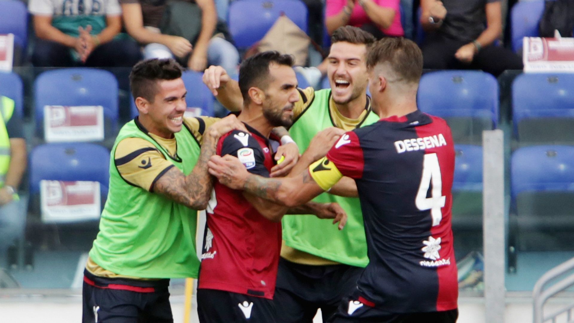 Marco Sau, Cagliari, Serie A, 10092017