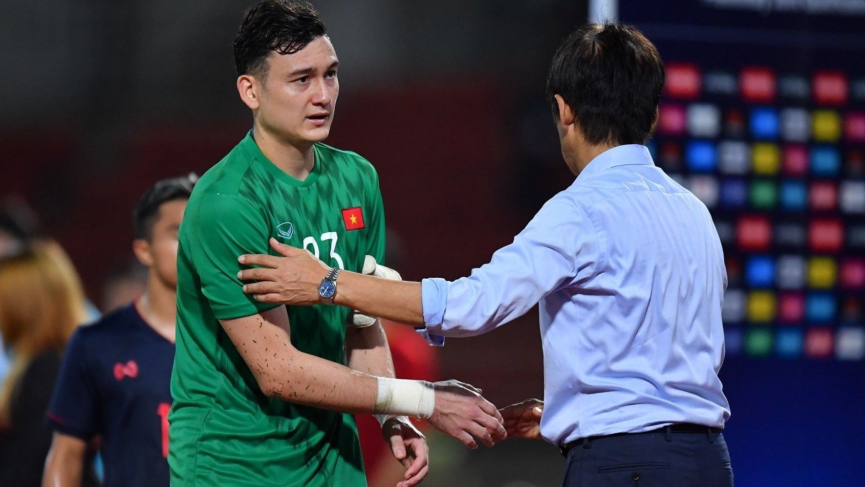 Dang Van Lam Thailand vs Vietnam 2022 FIFA World Cup qualification