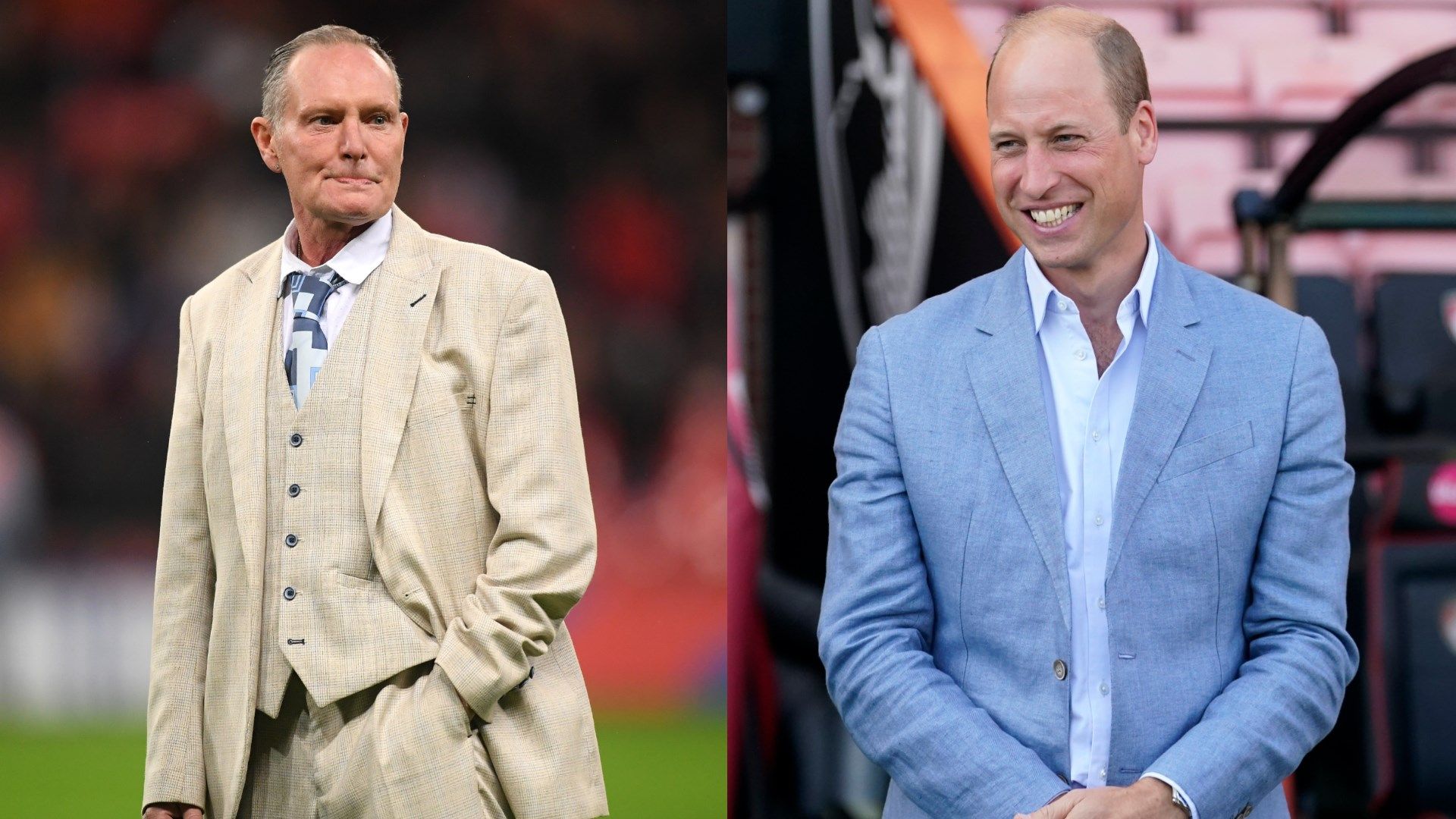 Paul Gascoigne Prince William
