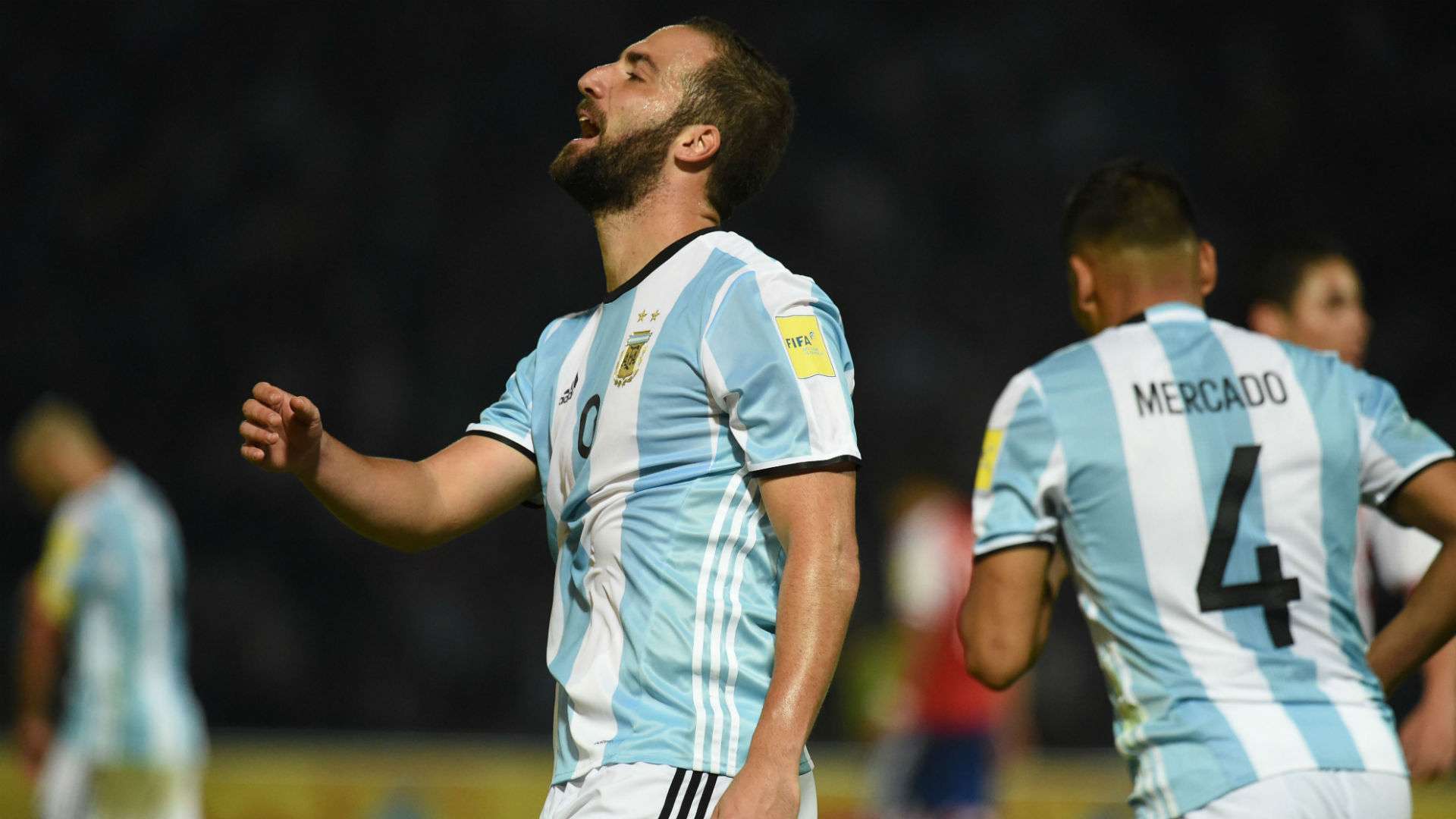 Gonzalo Higuain - Argentina – Paraguay Eliminatorias Sudamericanas 11102016