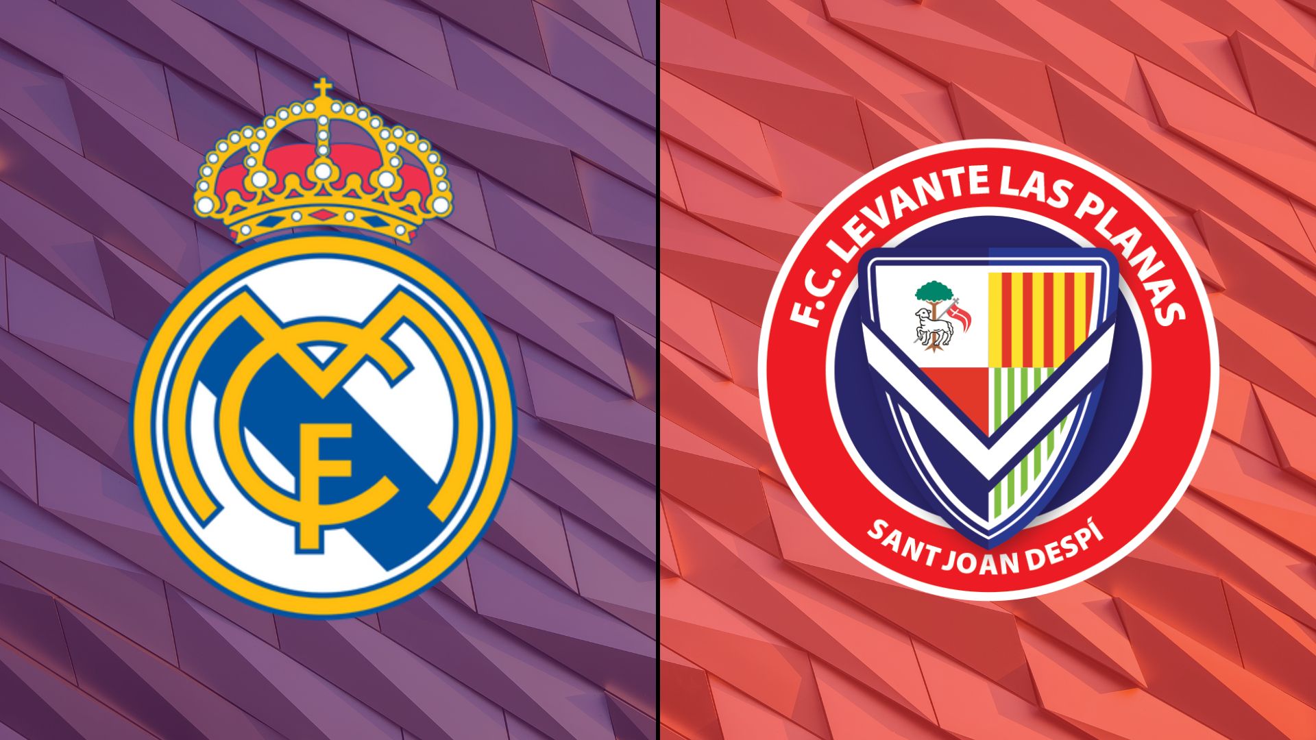 Real Madrid vs Levante Las Planas