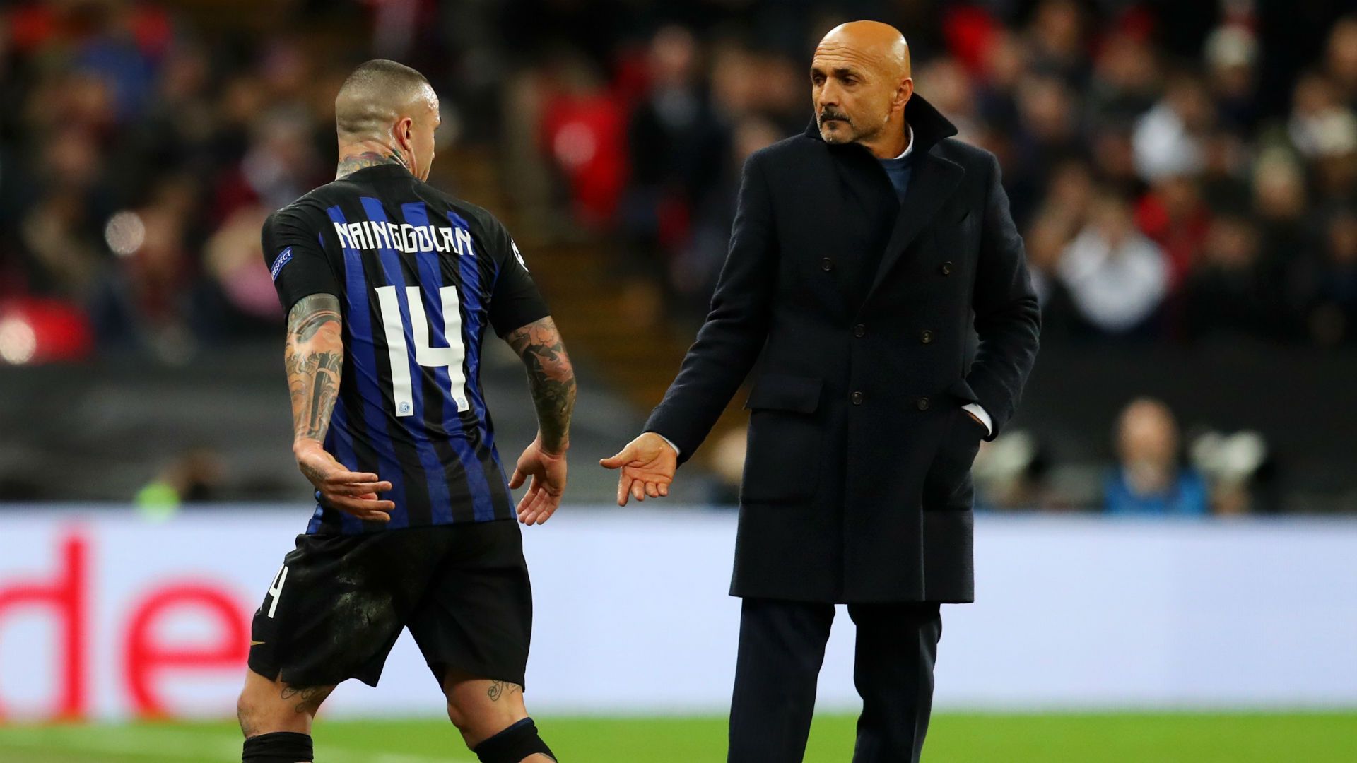 Radja Nainggolan Luciano Spalletti Inter
