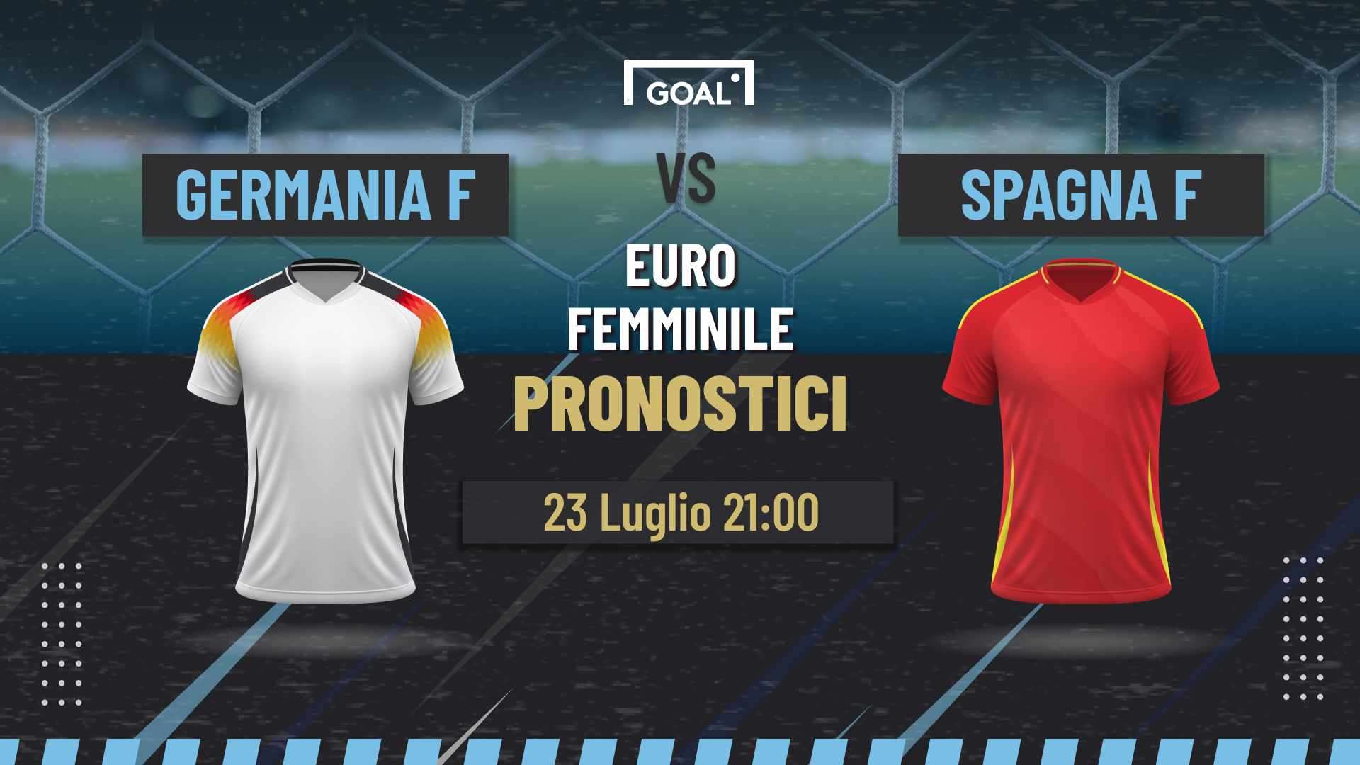 pronostici Germania F - Spagna F