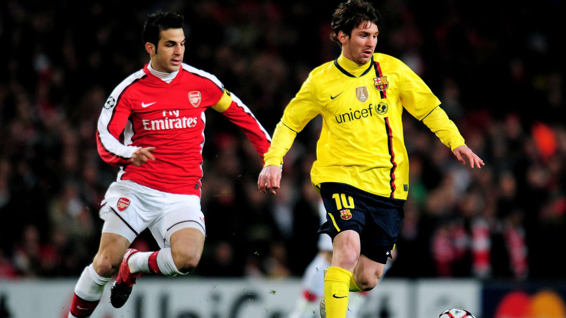Messi Arsenal 2010
