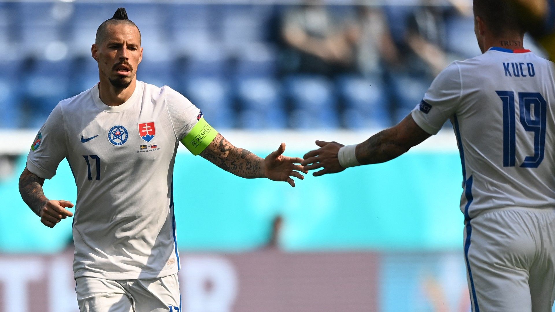 Marek Hamsik Slovakia Sweden Euro 2020