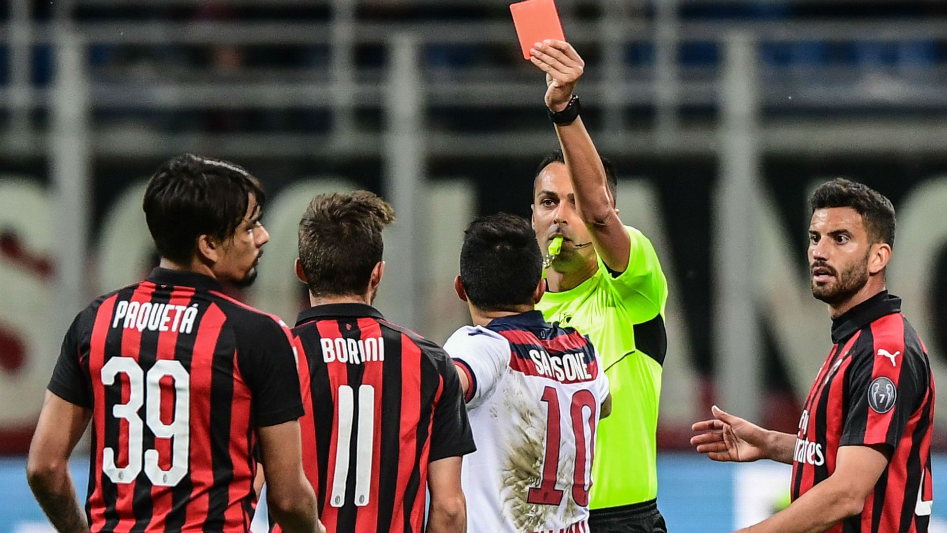 Paqueta Milan Bologna Serie A