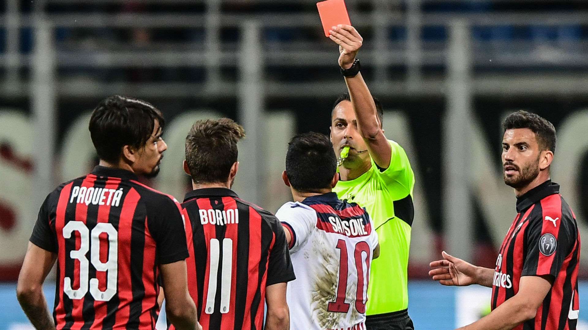 Paqueta Milan Bologna Serie A