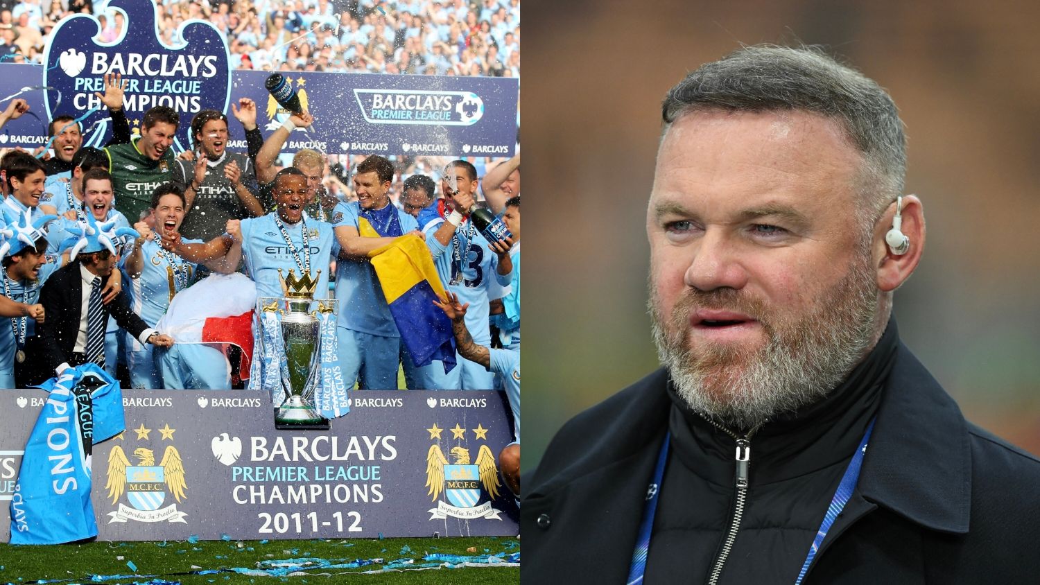 Wayne Rooney Manchester City Premier League title