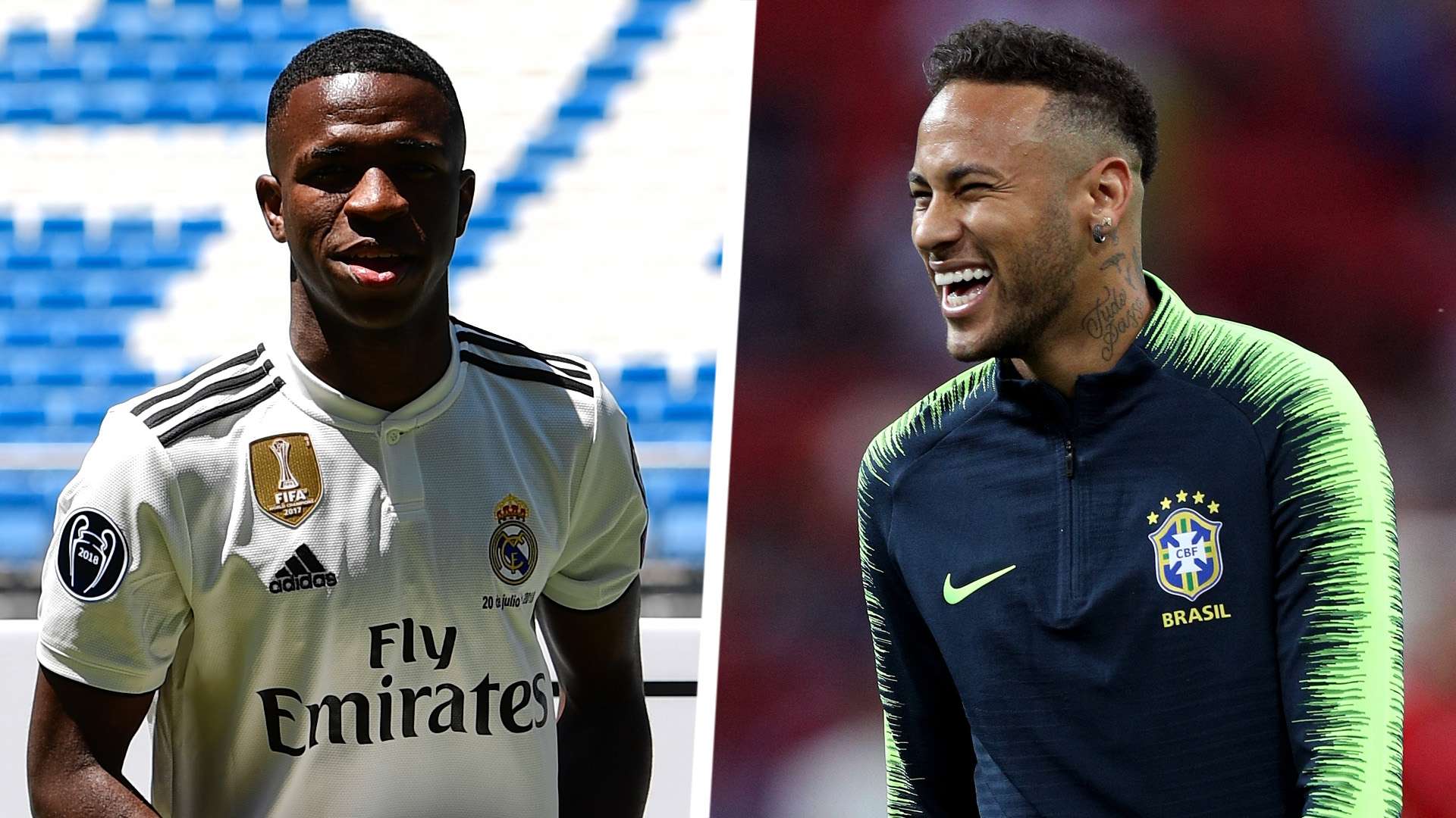 Vinicius Junior Neymar Split