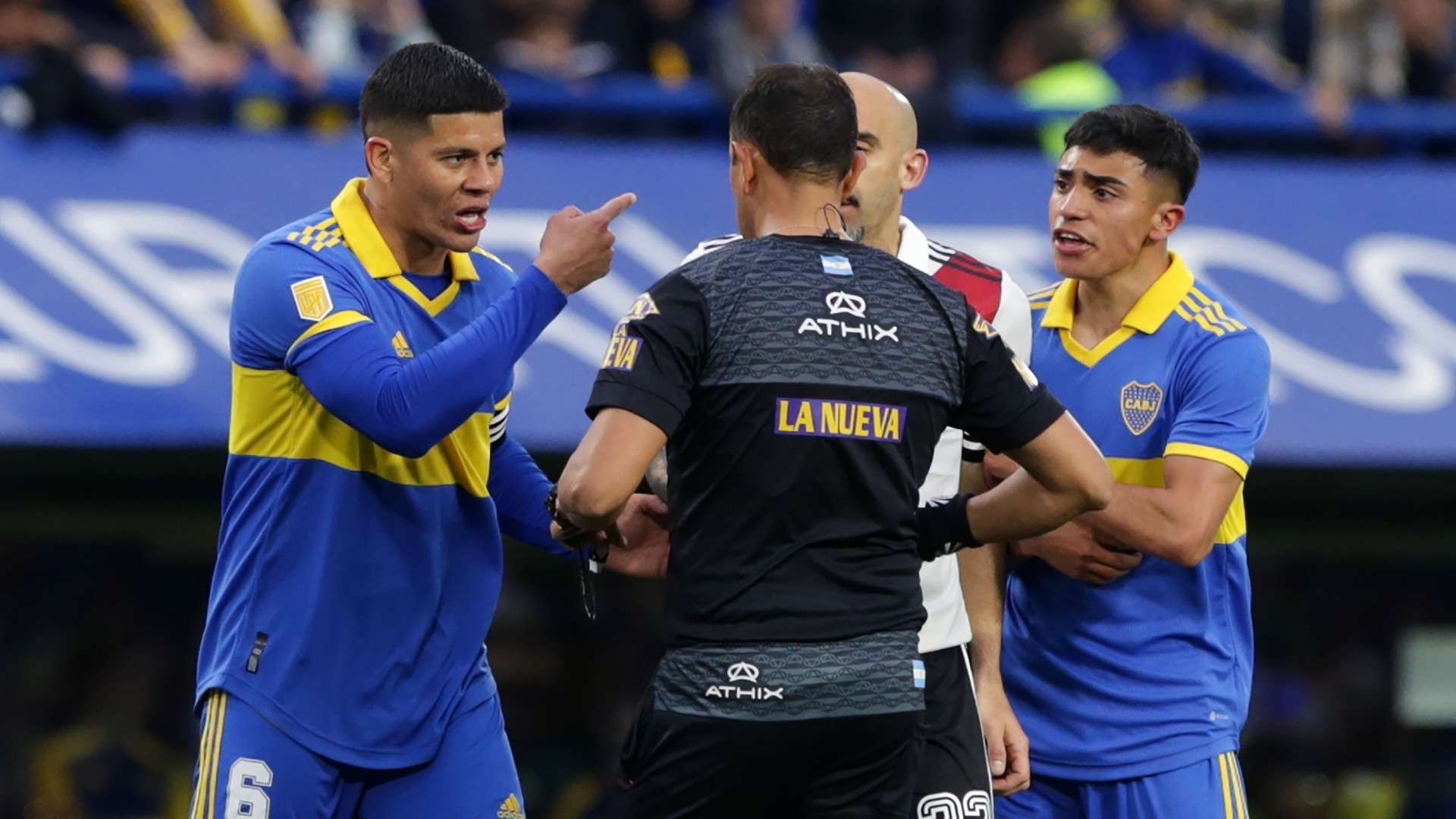 Marcos Rojo Boca Juniors River Plate 2022