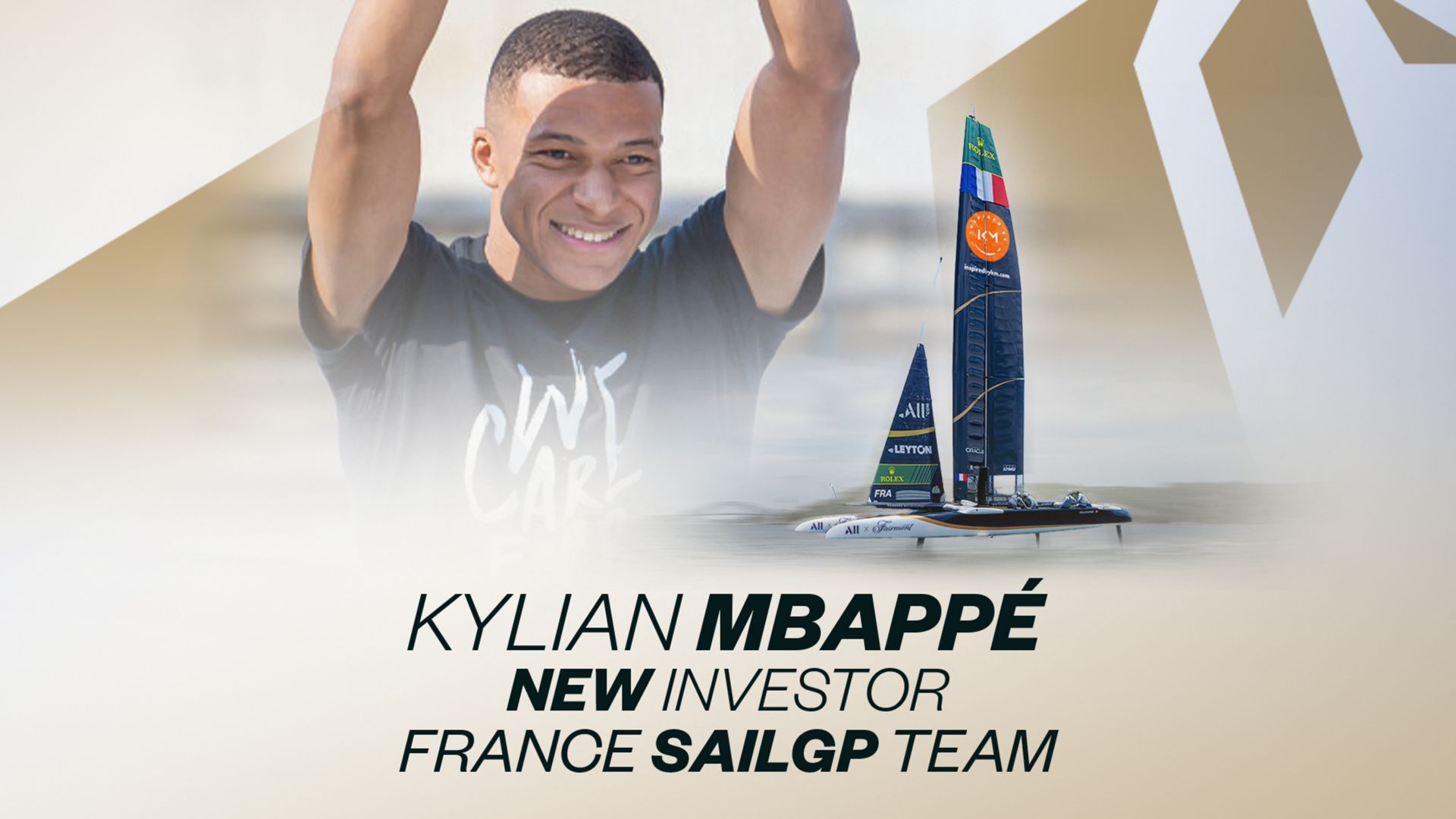 Kylian Mbappe SailGP