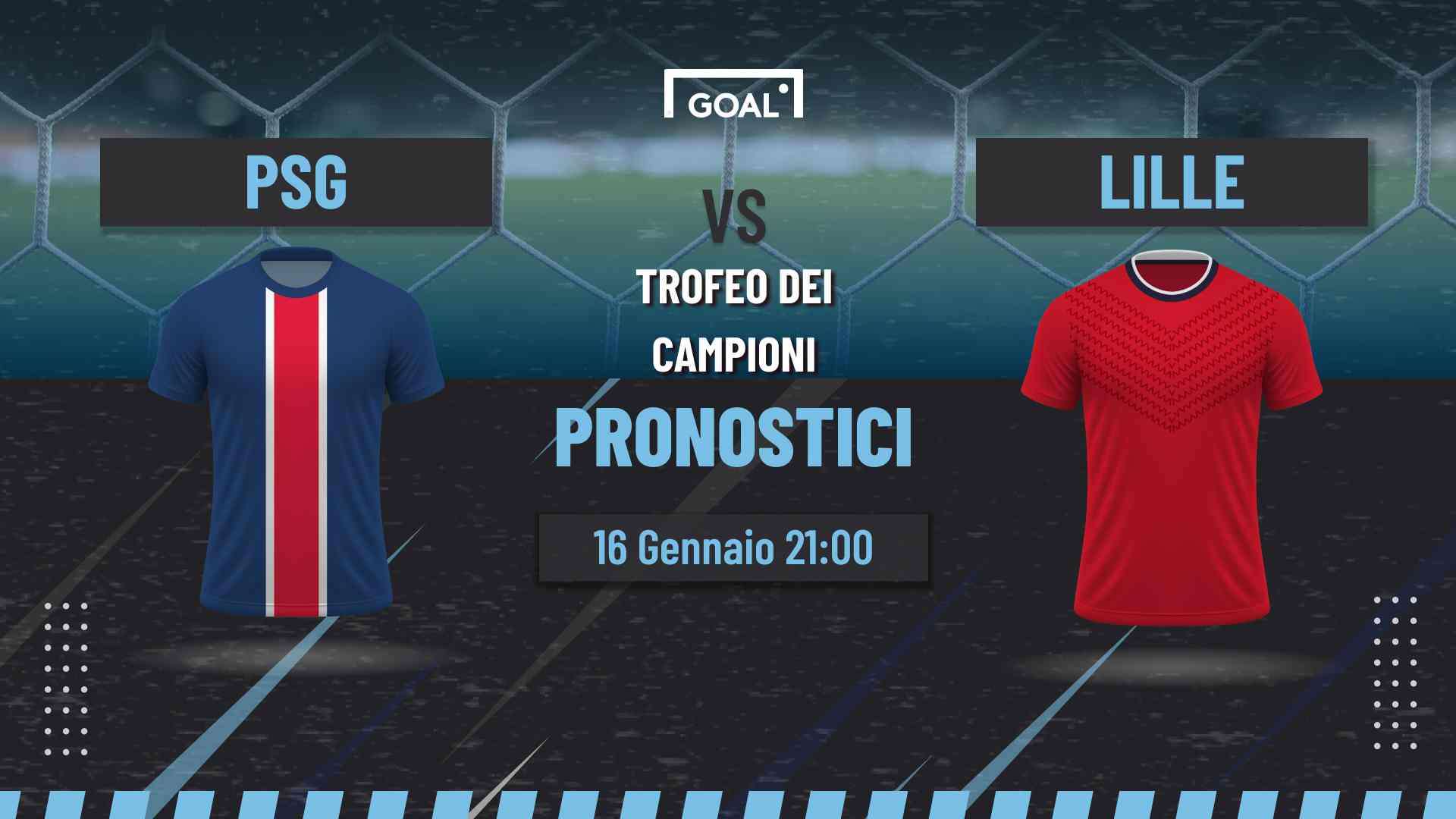 pronostici PSG - Lille