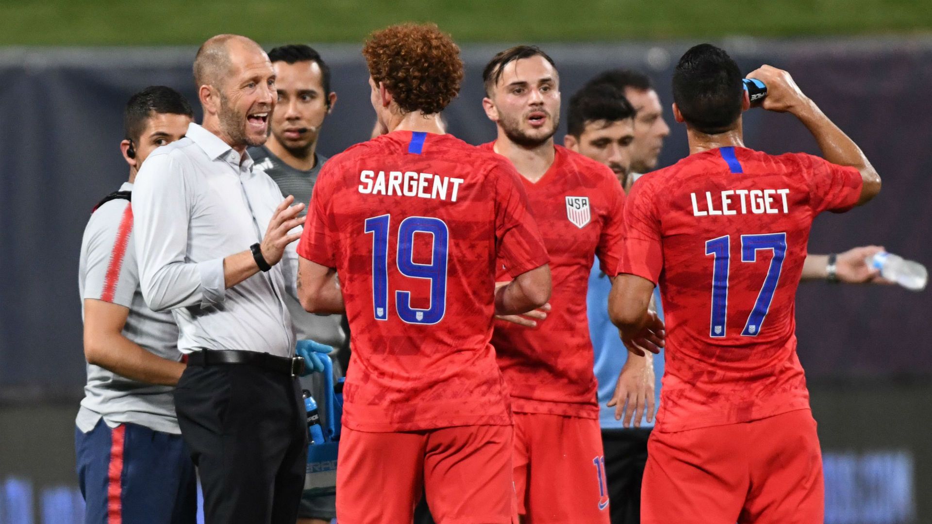Josh Sargent Gregg Berhalter USMNT USA 2019