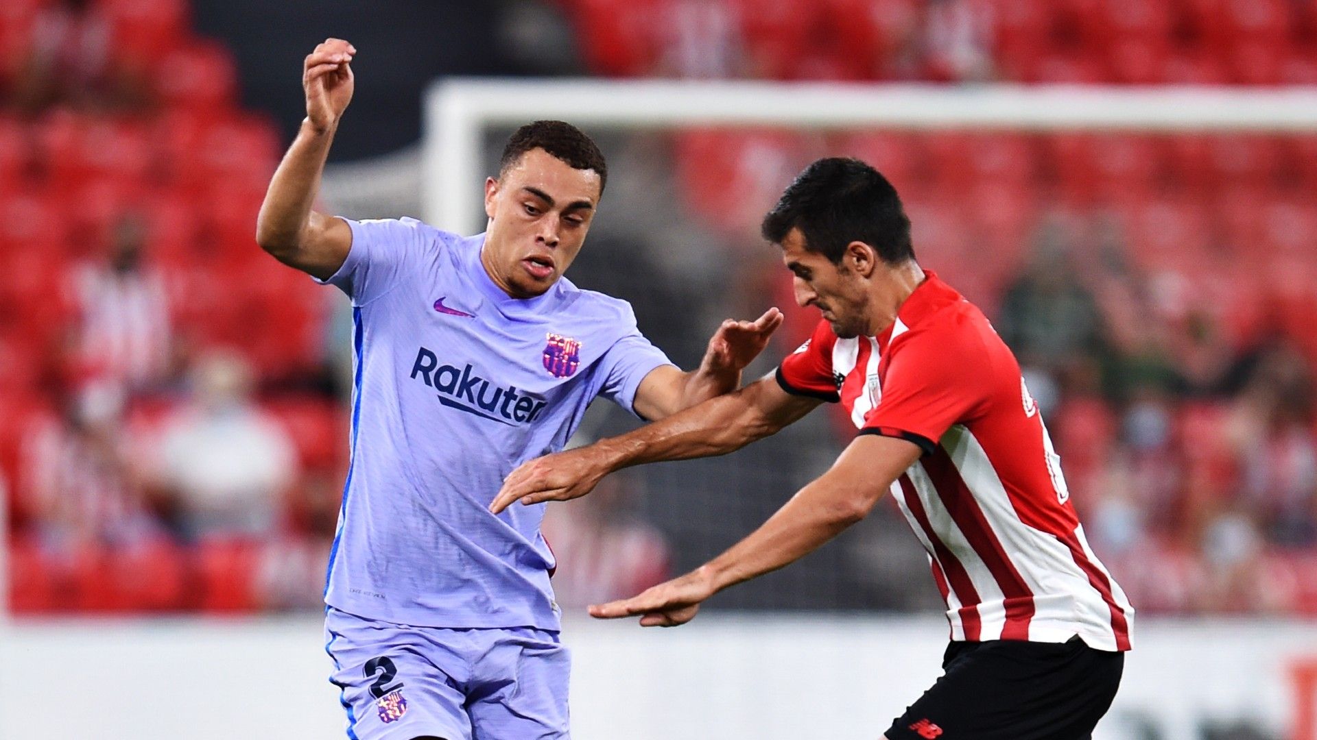 Sergino Dest Athletic Club vs Barcelona La Liga 2021-22