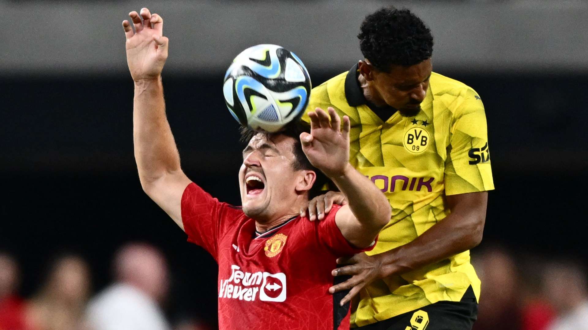 Maguire Haller Manchester United Dortmund 2023