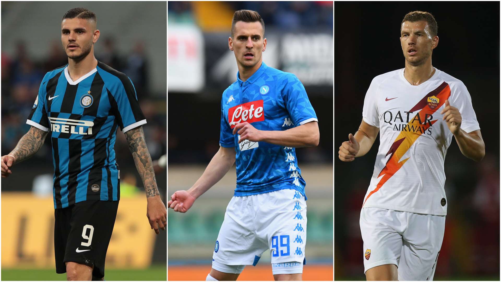 Icardi-Milik-Dzeko