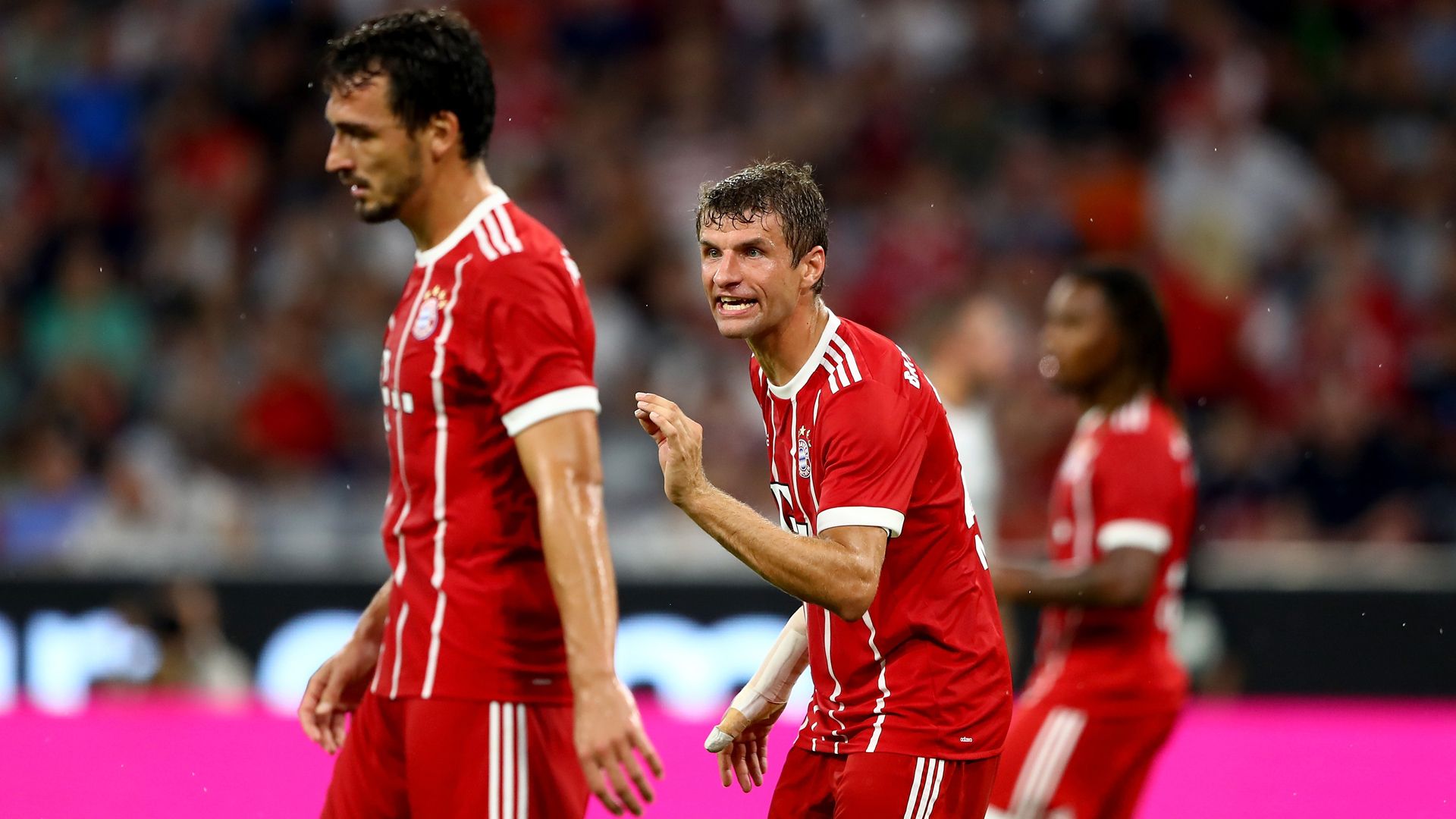 Mats Hummels, Thomas Müller, Audi Cup 2017, Bayern Liverpool, 01082017