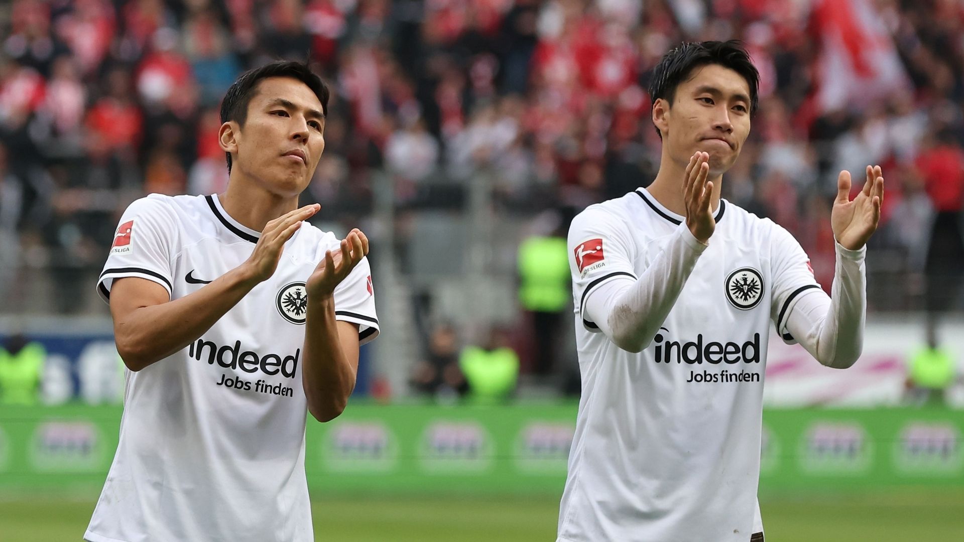 Makoto Hasebe Daichi Kamada Frankfurt 10012022