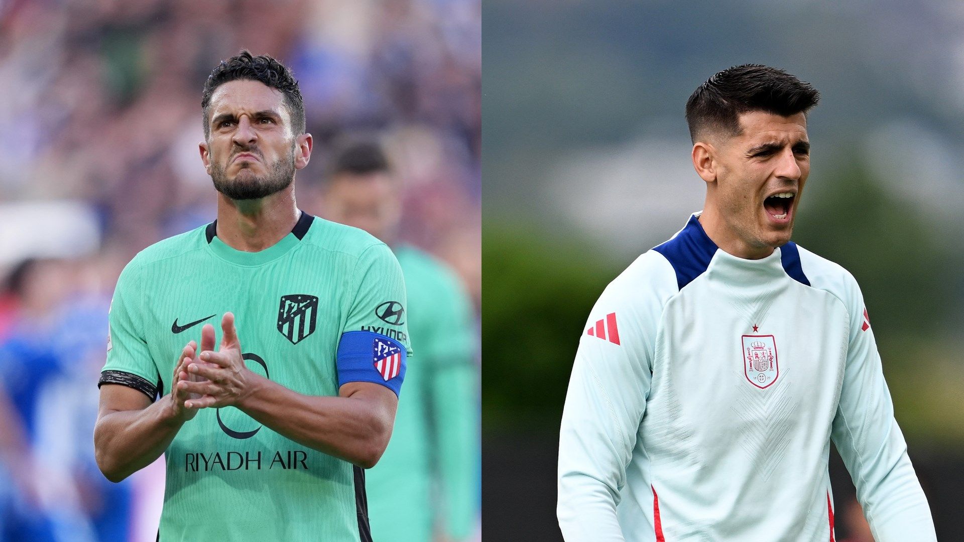 Koke & Alvaro Morata