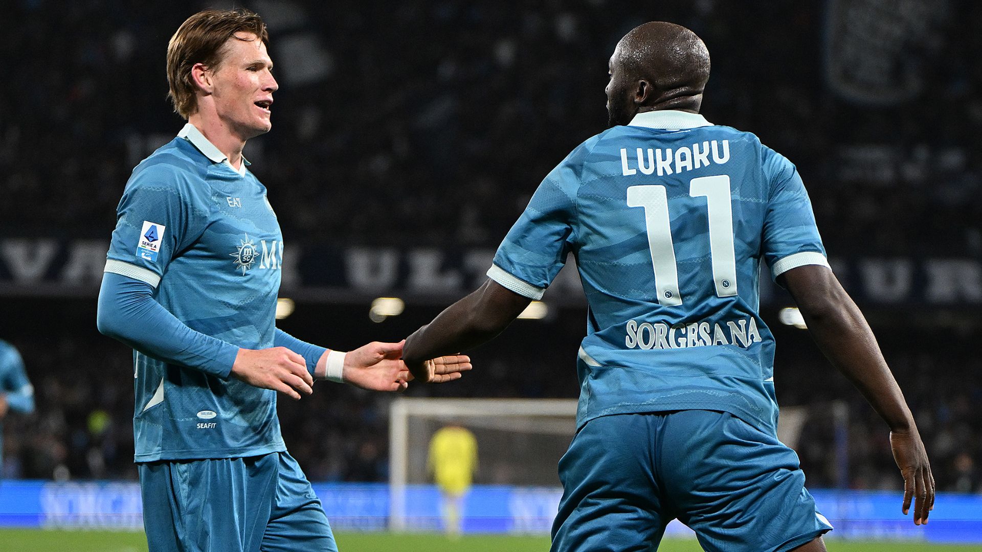 Lukaku McTominay Napoli Empoli Serie A