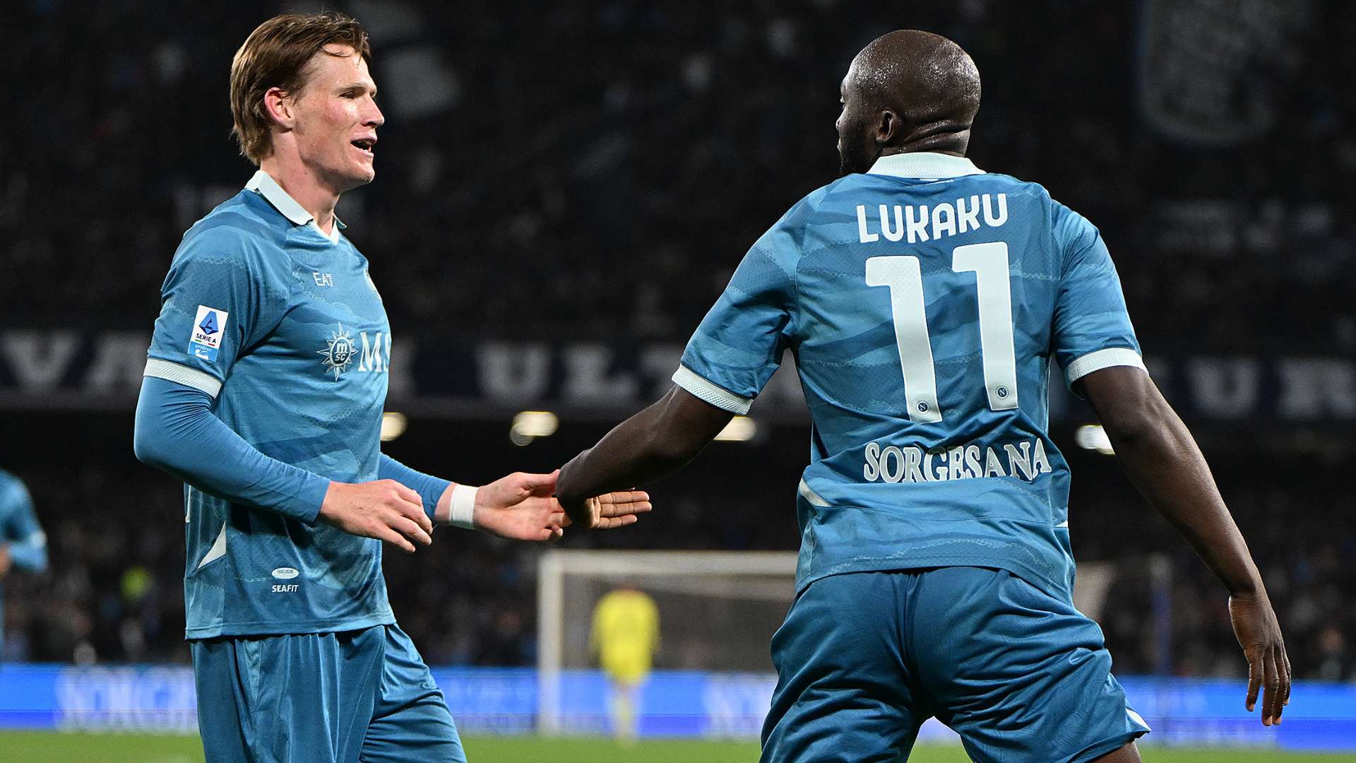 Lukaku McTominay Napoli Empoli Serie A