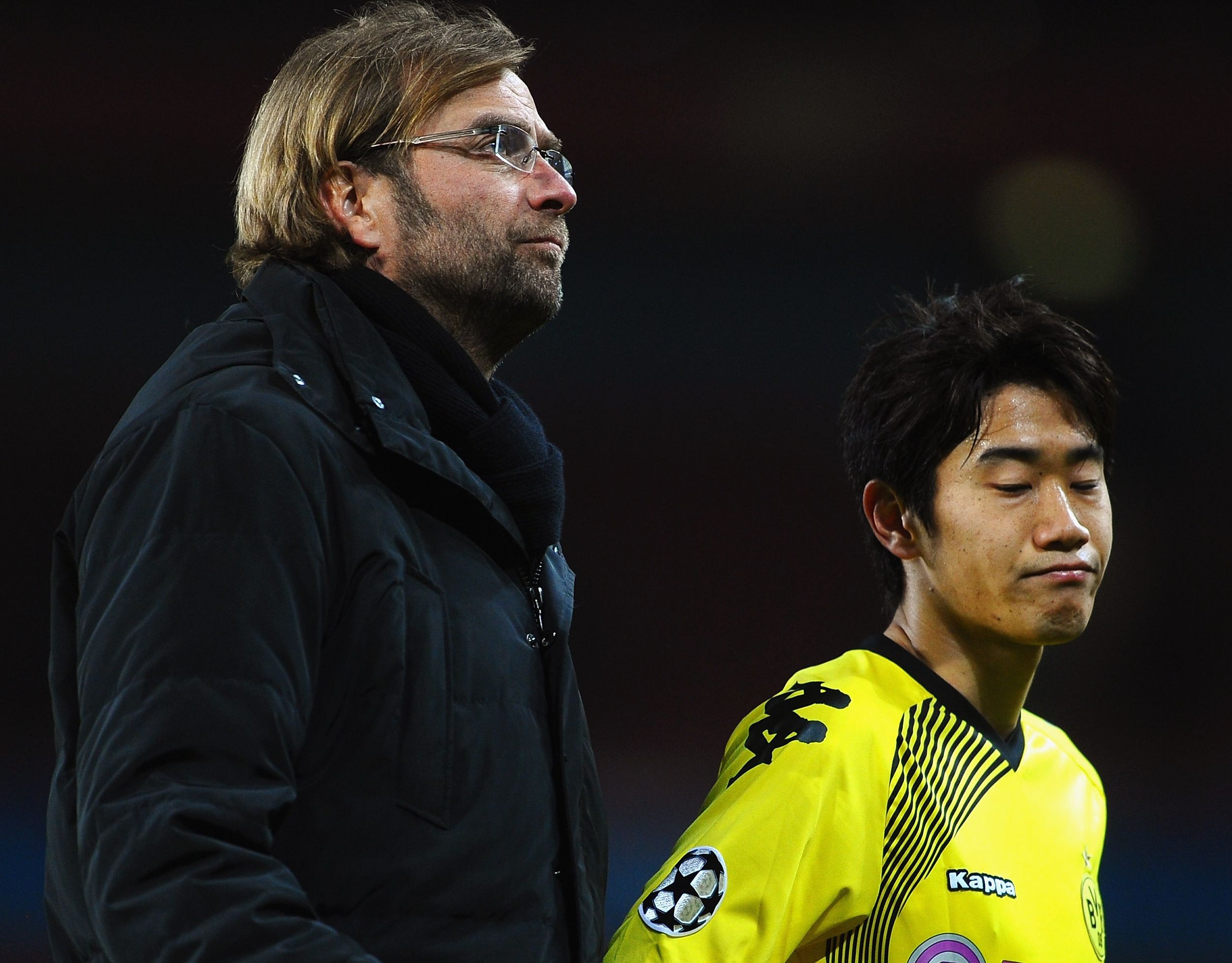 Jurgen Klopp Shinji Kagawa Borussia Dortmund
