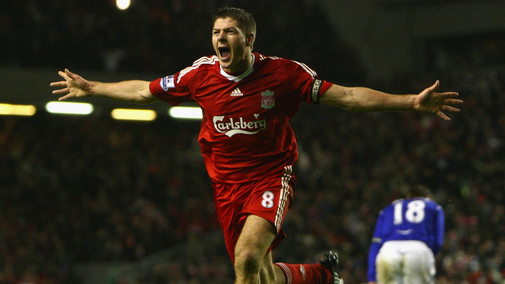 Steven Gerrard Liverpool Everton Premier League 19012009